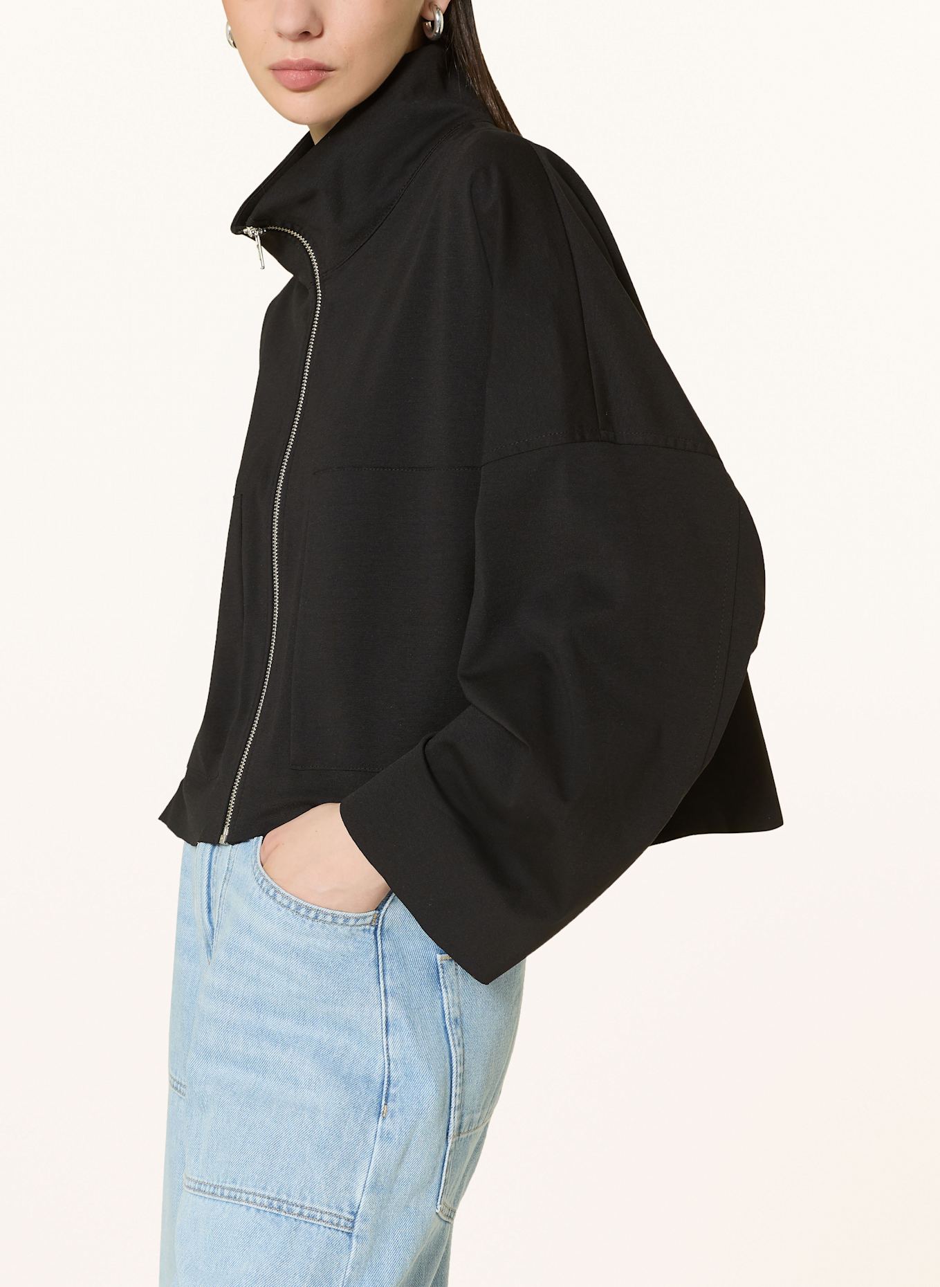 DRYKORN Kastenjacke ELSTOW: SCHWARZ