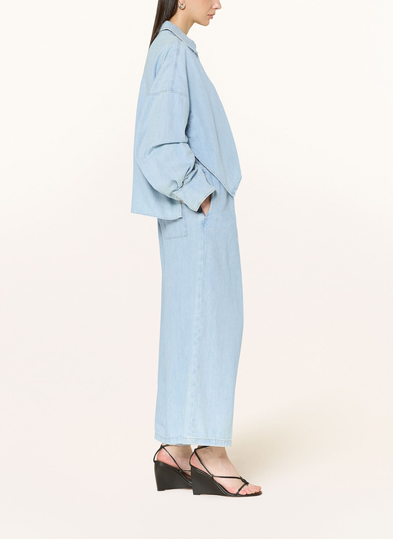 DRYKORN Wide Leg Jeans CEILING: 3700 blau