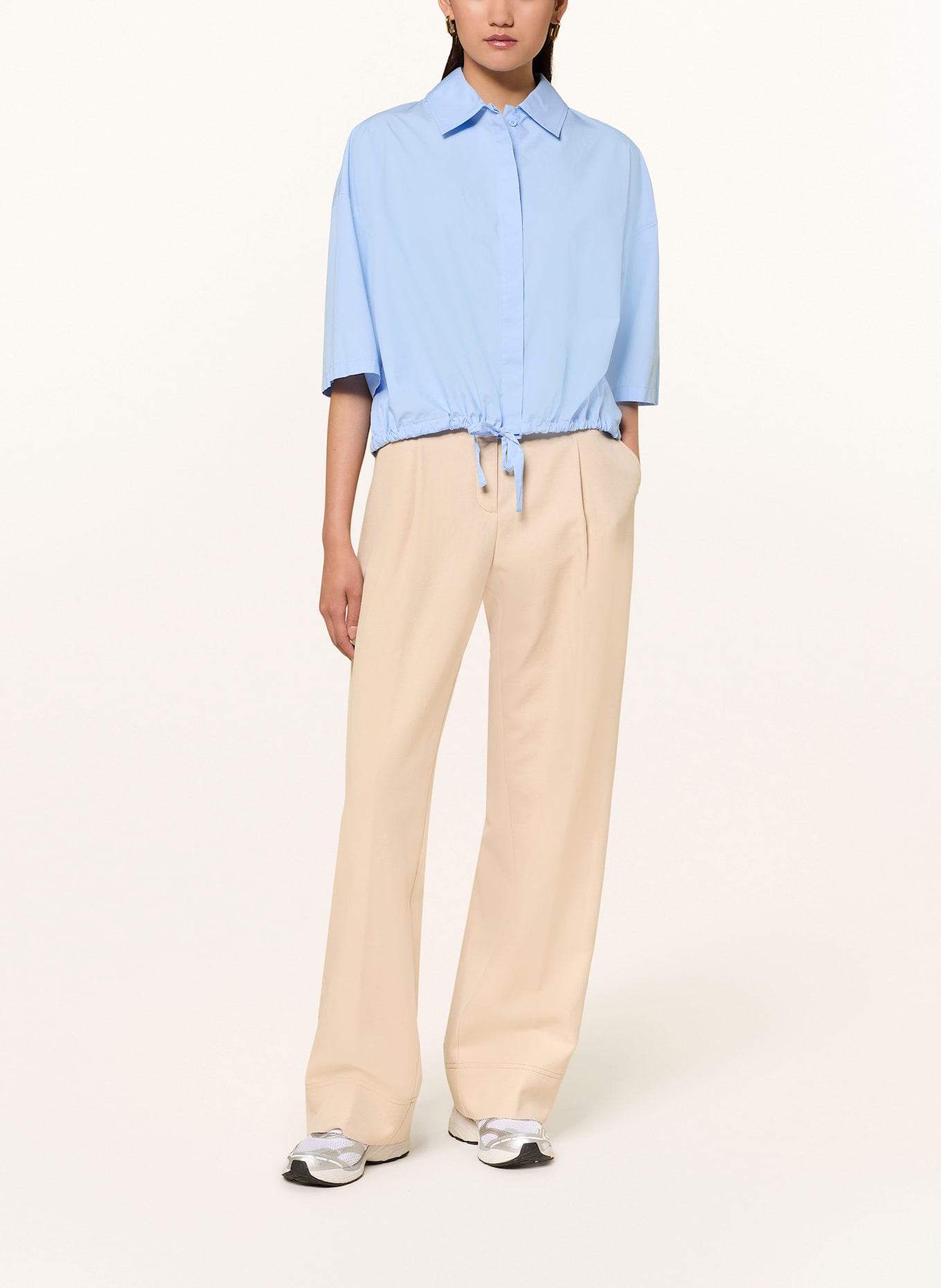 DRYKORN Bluse LAINAY: HELLBLAU
