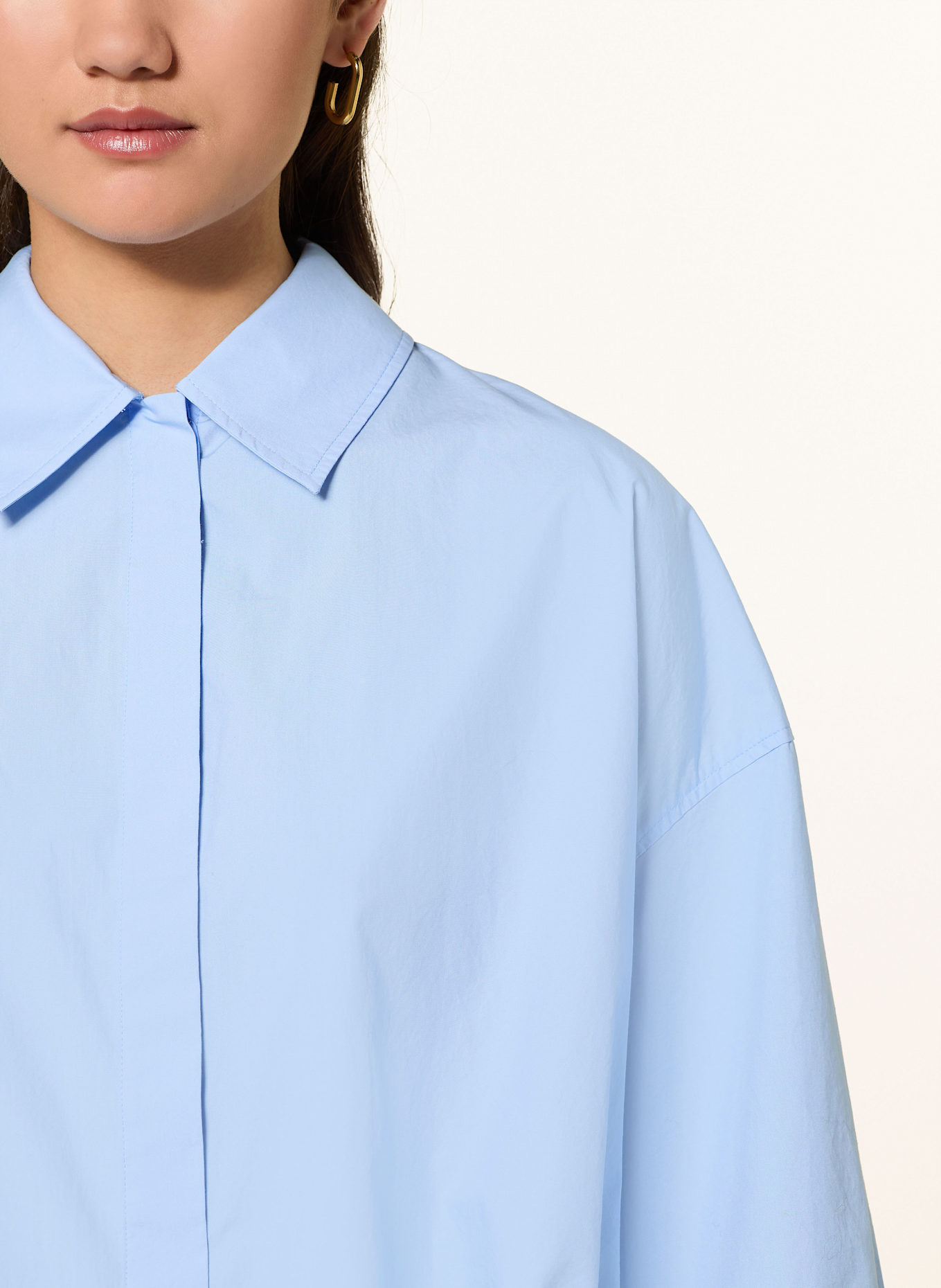 DRYKORN Bluse LAINAY: HELLBLAU