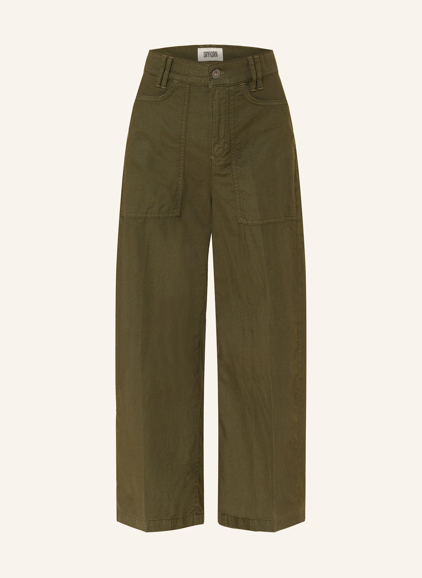 DRYKORN Barrel Jeans DERIVE: GRÜN