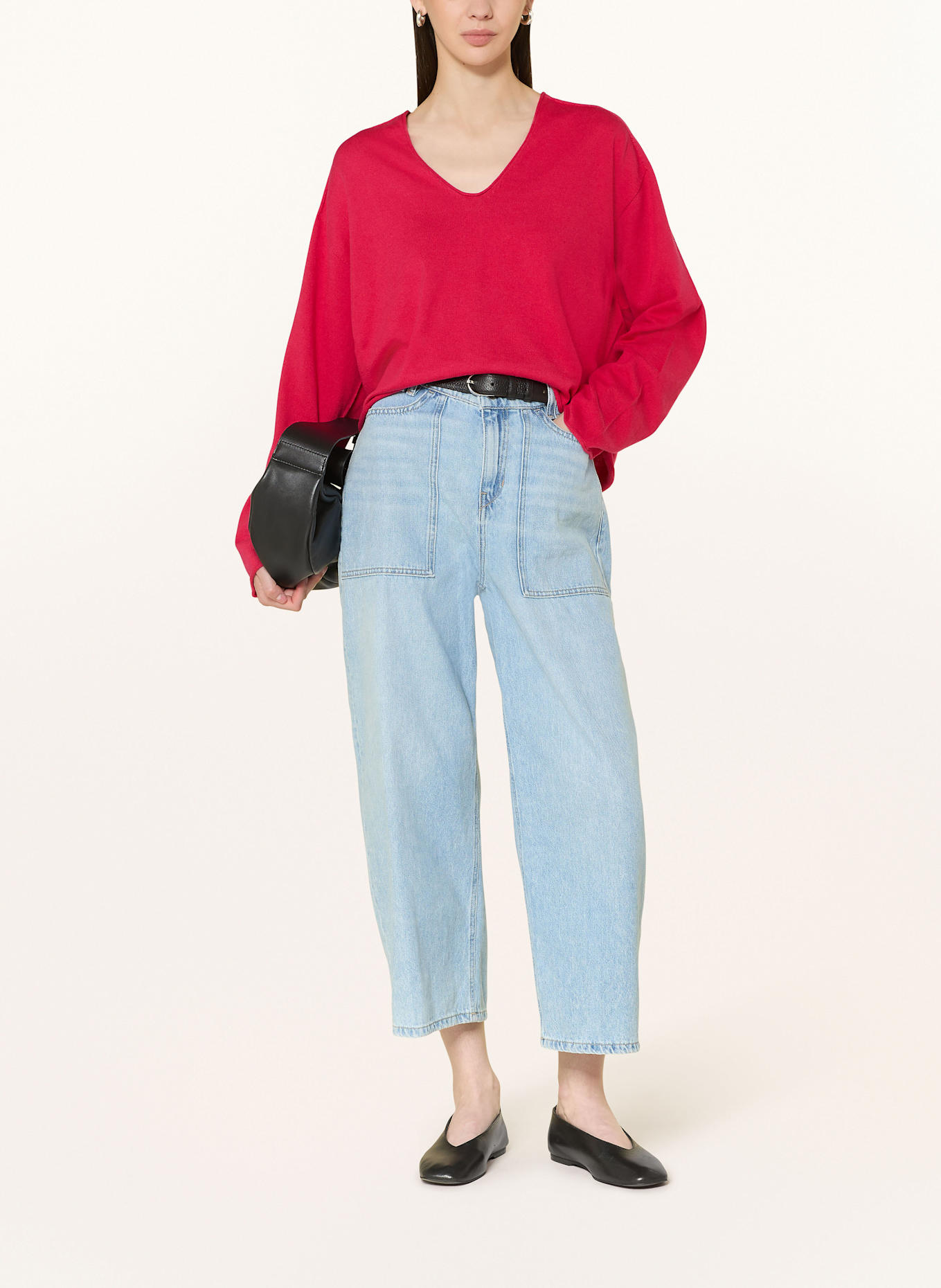 DRYKORN Pullover SOMAIJA: ROT
