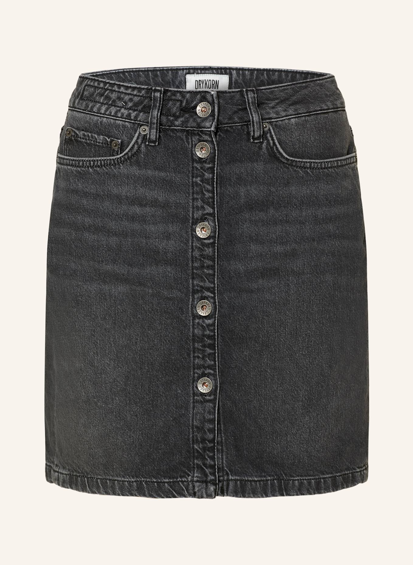 DRYKORN Jeansrock AFSON: 1050 schwarz-rot
