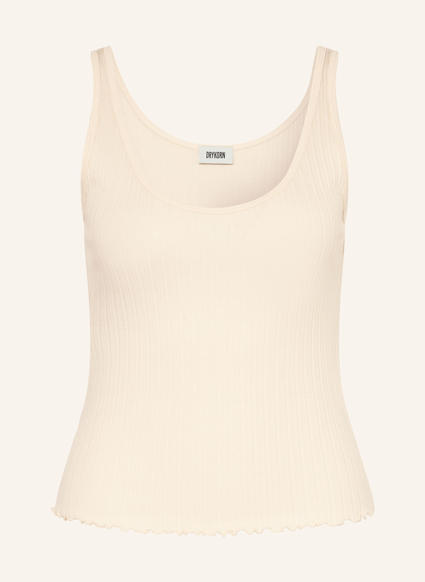 DRYKORN Top VENDICA: HELLBRAUN