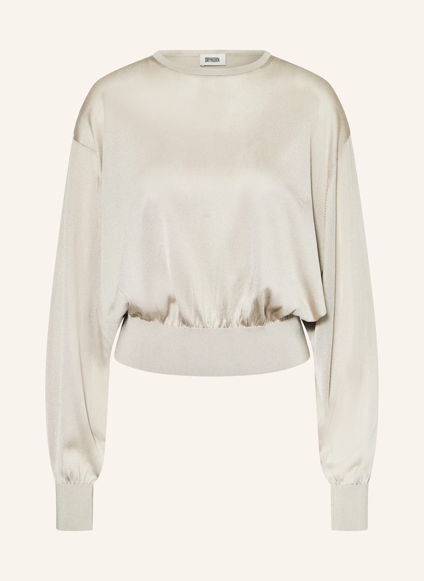 DRYKORN Pullover TALOMINA: HELLBRAUN