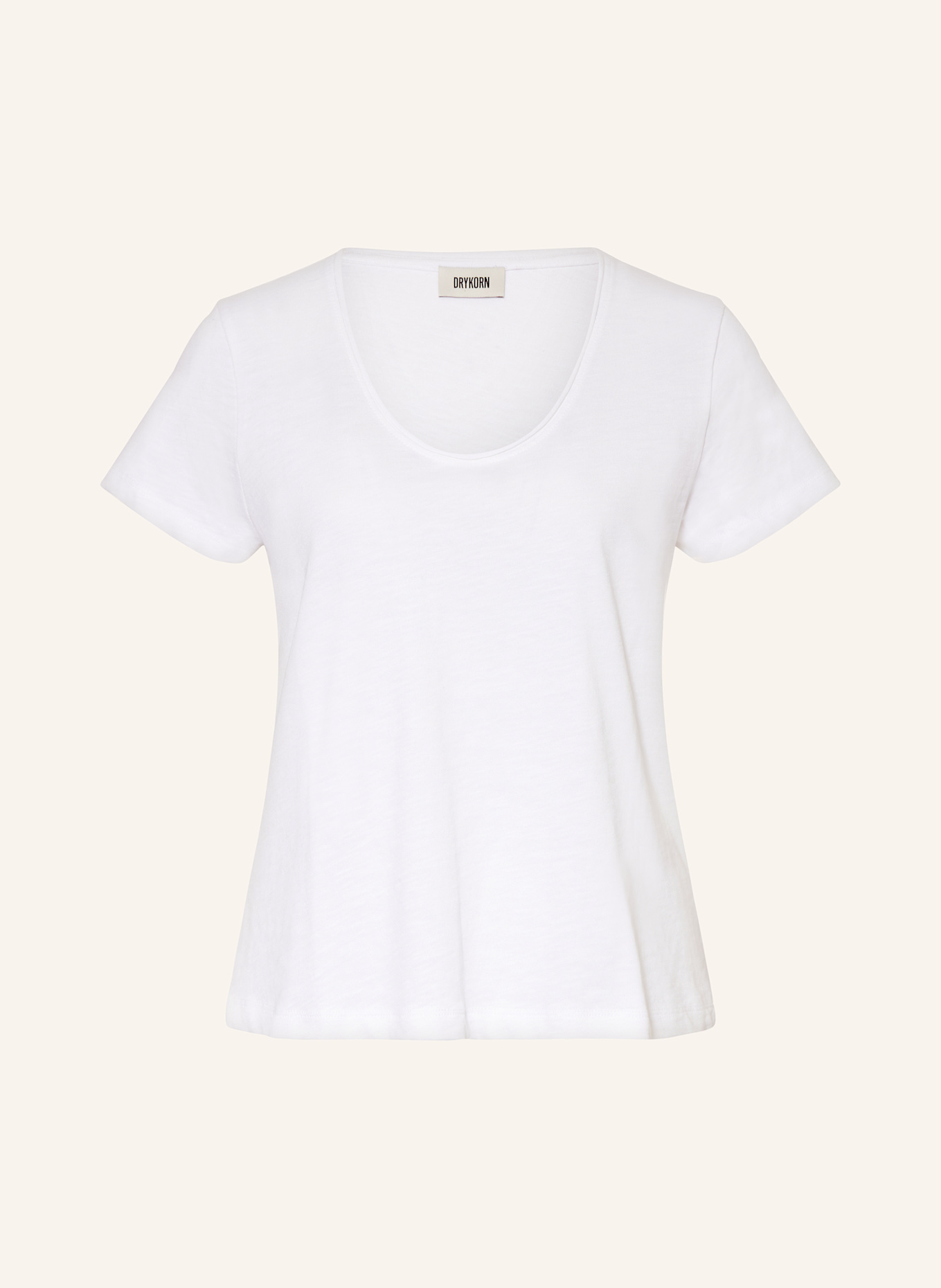 DRYKORN T-Shirt NAVIVI: WEISS