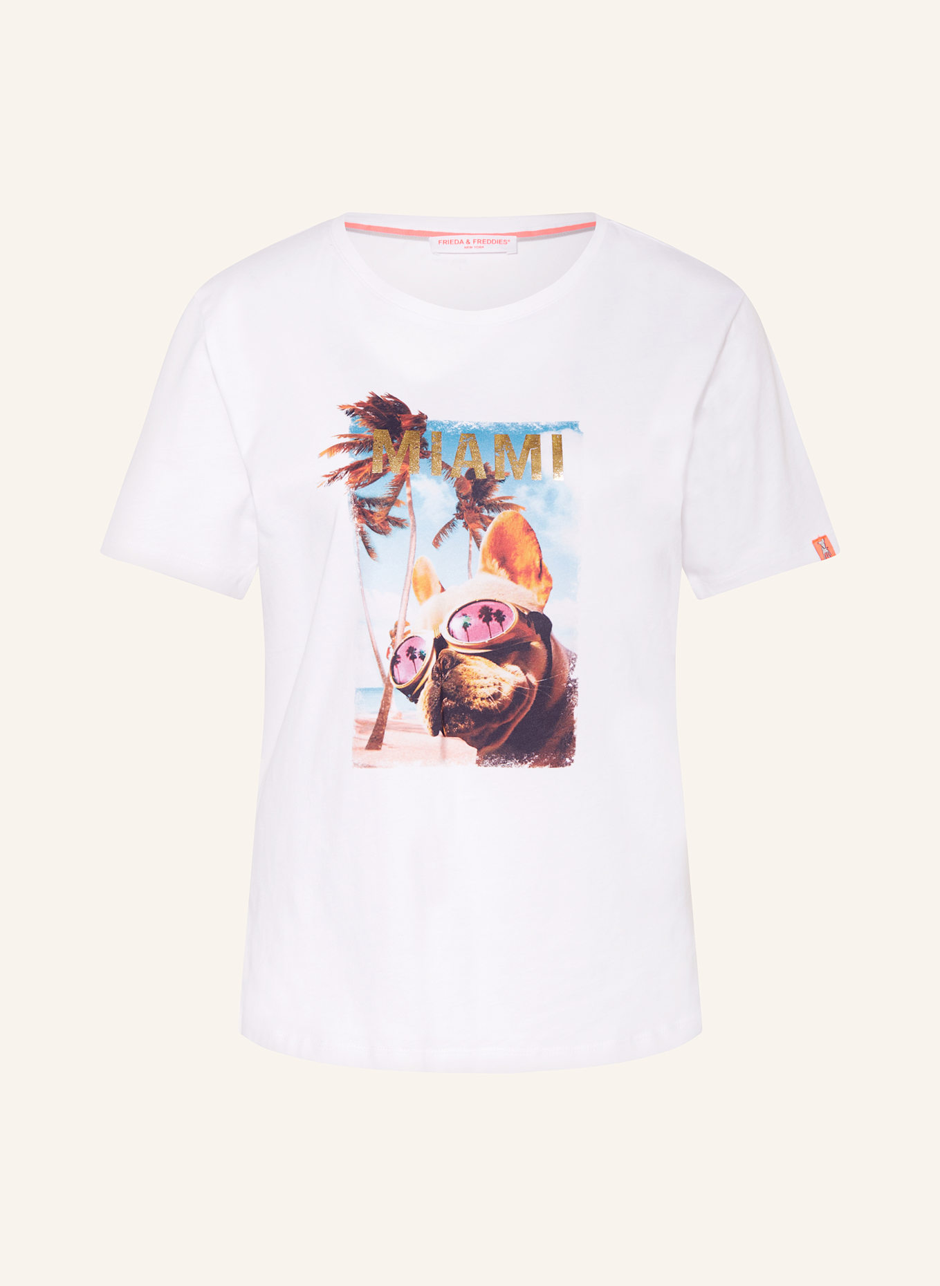 FRIEDA & FREDDIES T-Shirt: WEISS