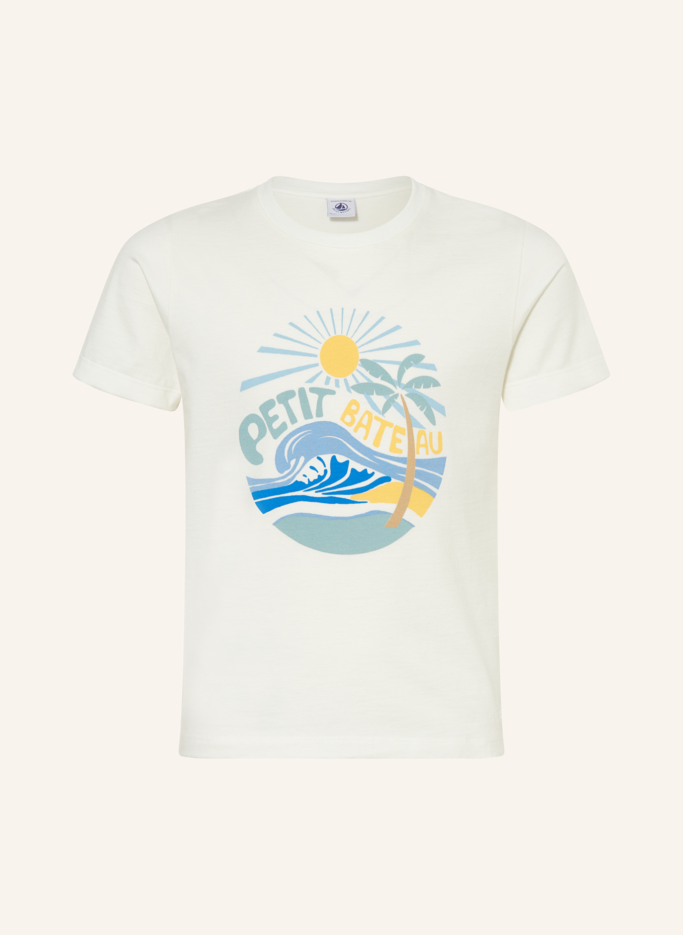 PETIT BATEAU T-Shirt: WEISS