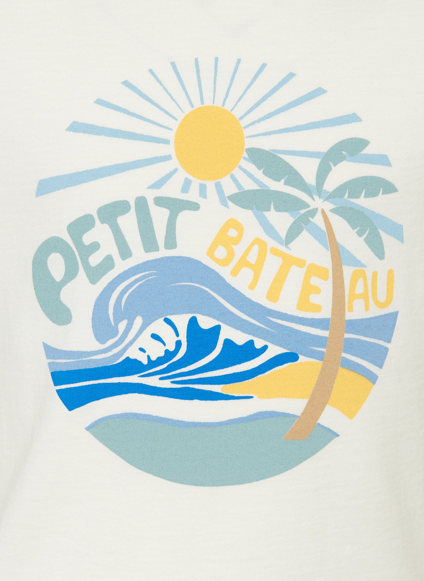 PETIT BATEAU T-Shirt: WEISS