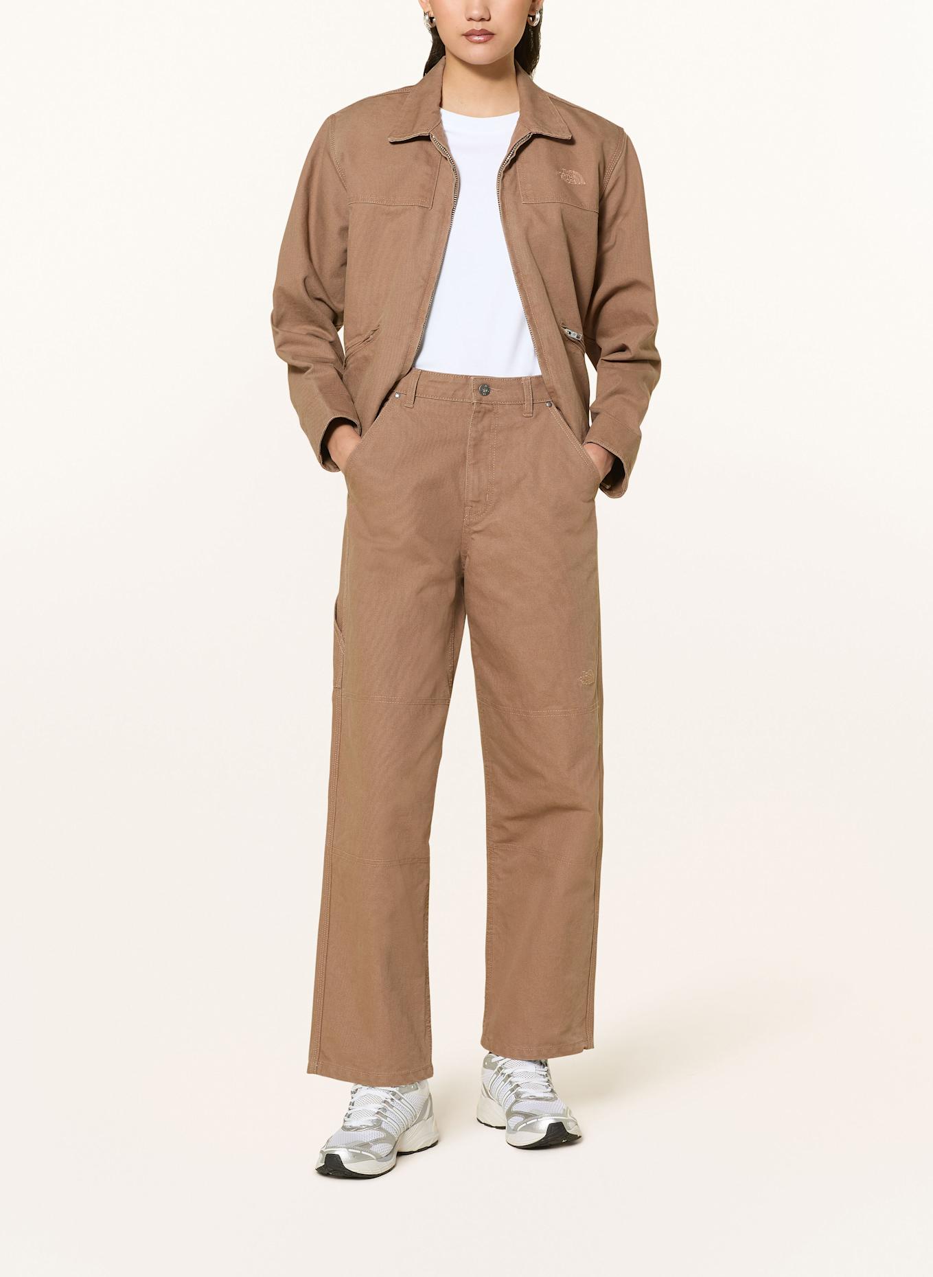 THE NORTH FACE Cargohose CEDAR CANVAS: BRAUN