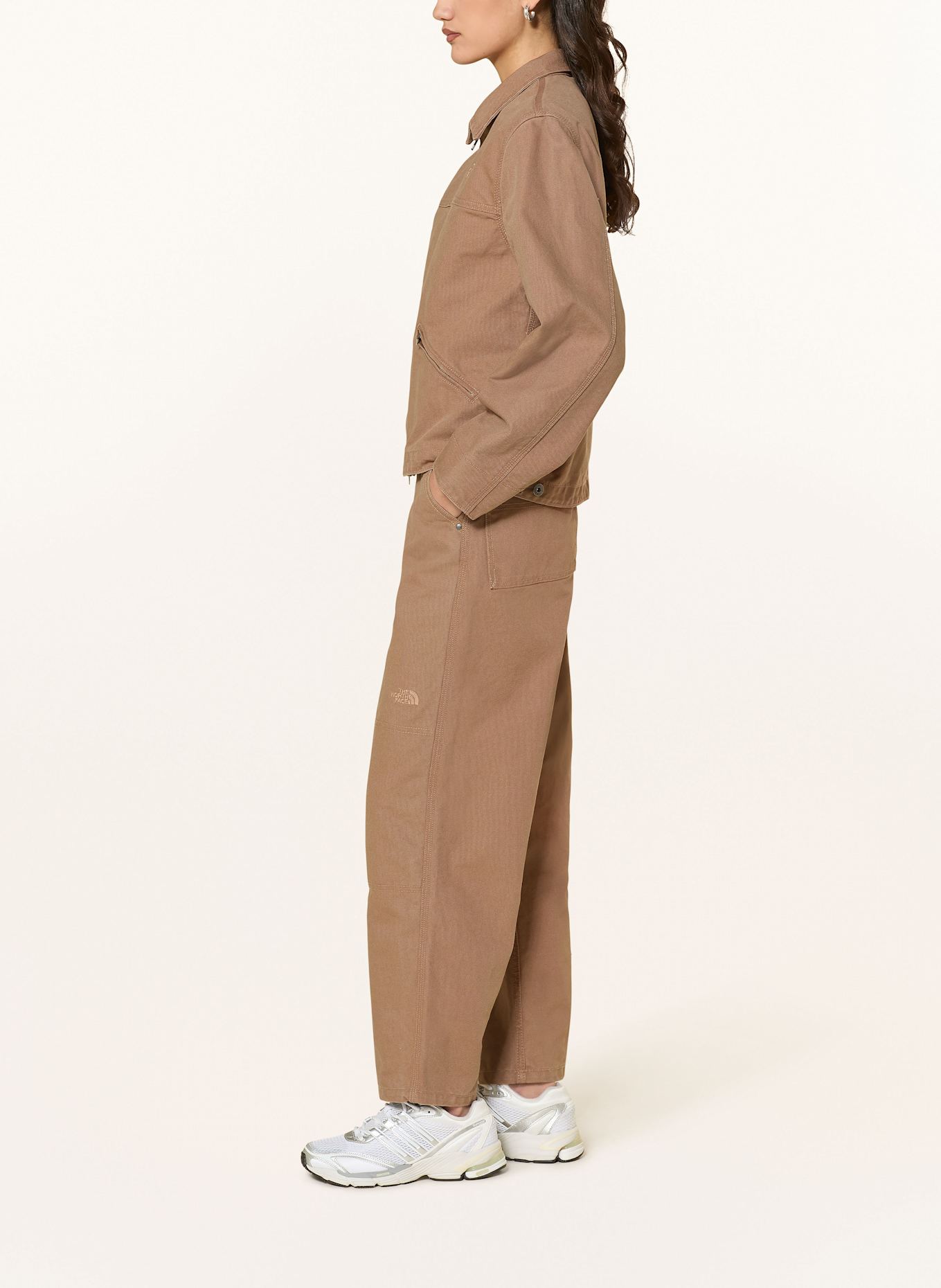 THE NORTH FACE Cargohose CEDAR CANVAS: BRAUN