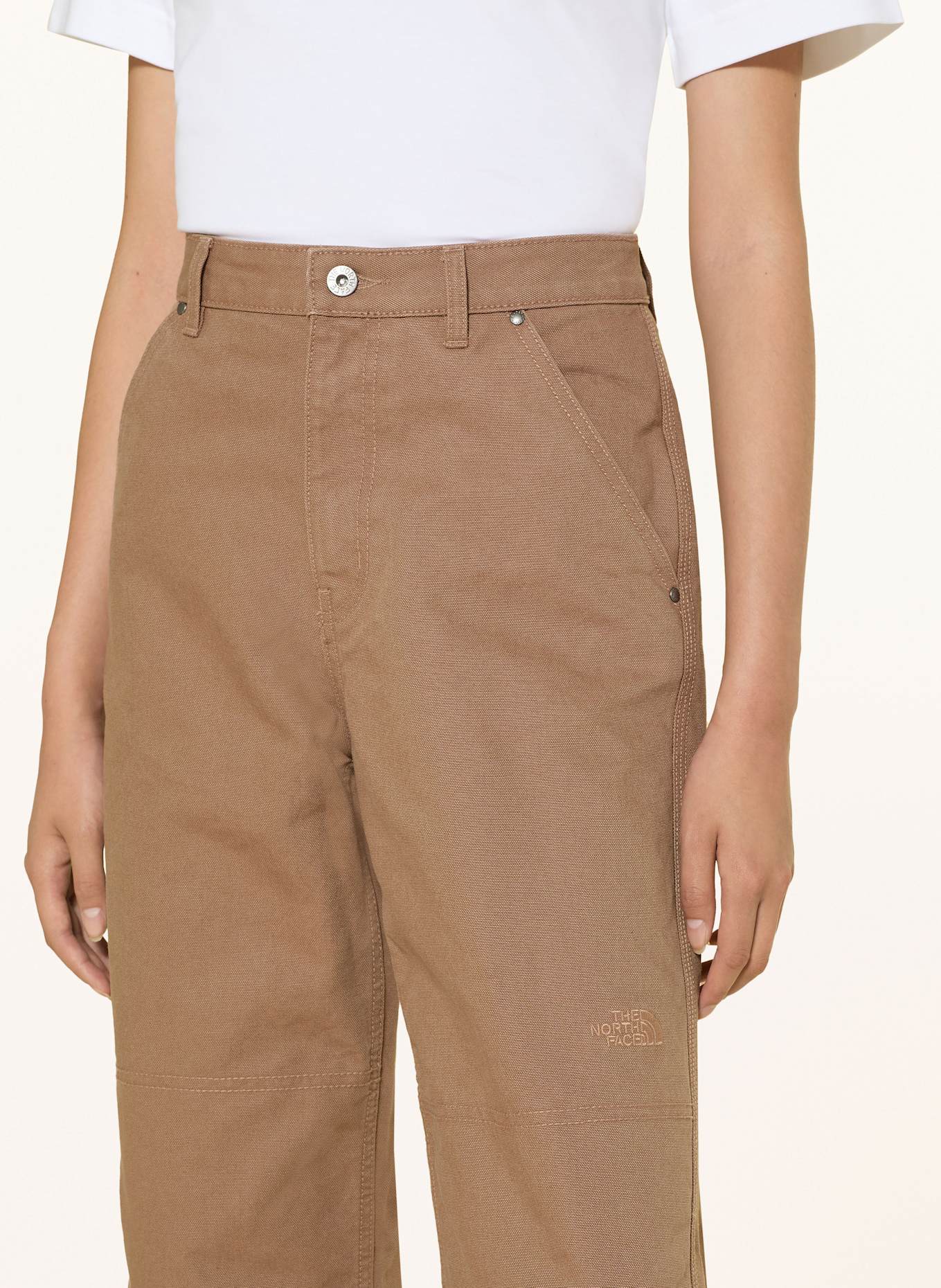 THE NORTH FACE Cargohose CEDAR CANVAS: BRAUN
