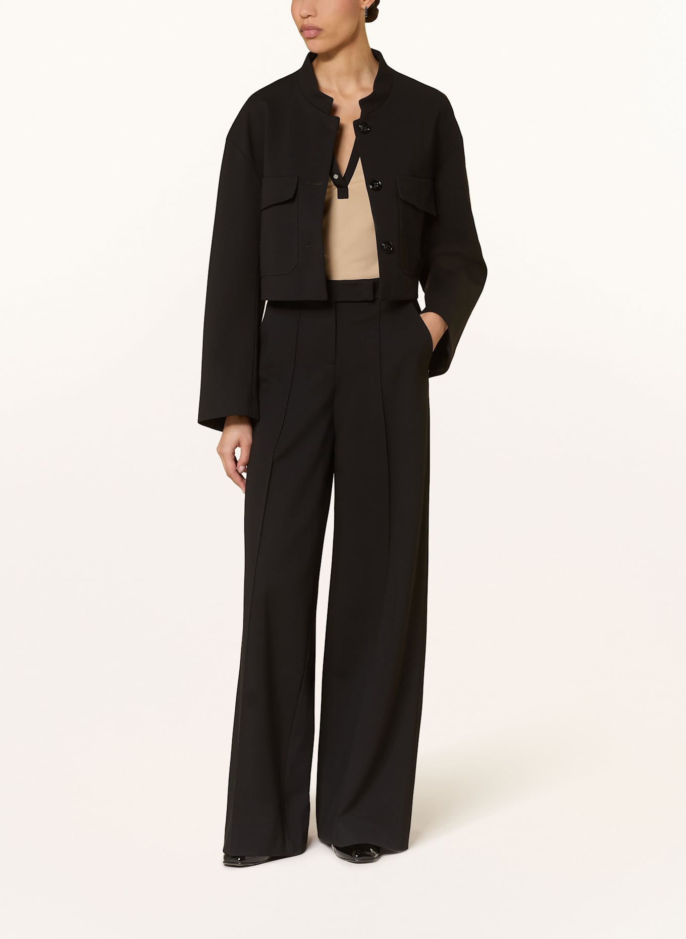 DOROTHEE SCHUMACHER Marlenehose EMOTIONAL ESSENCE: SCHWARZ