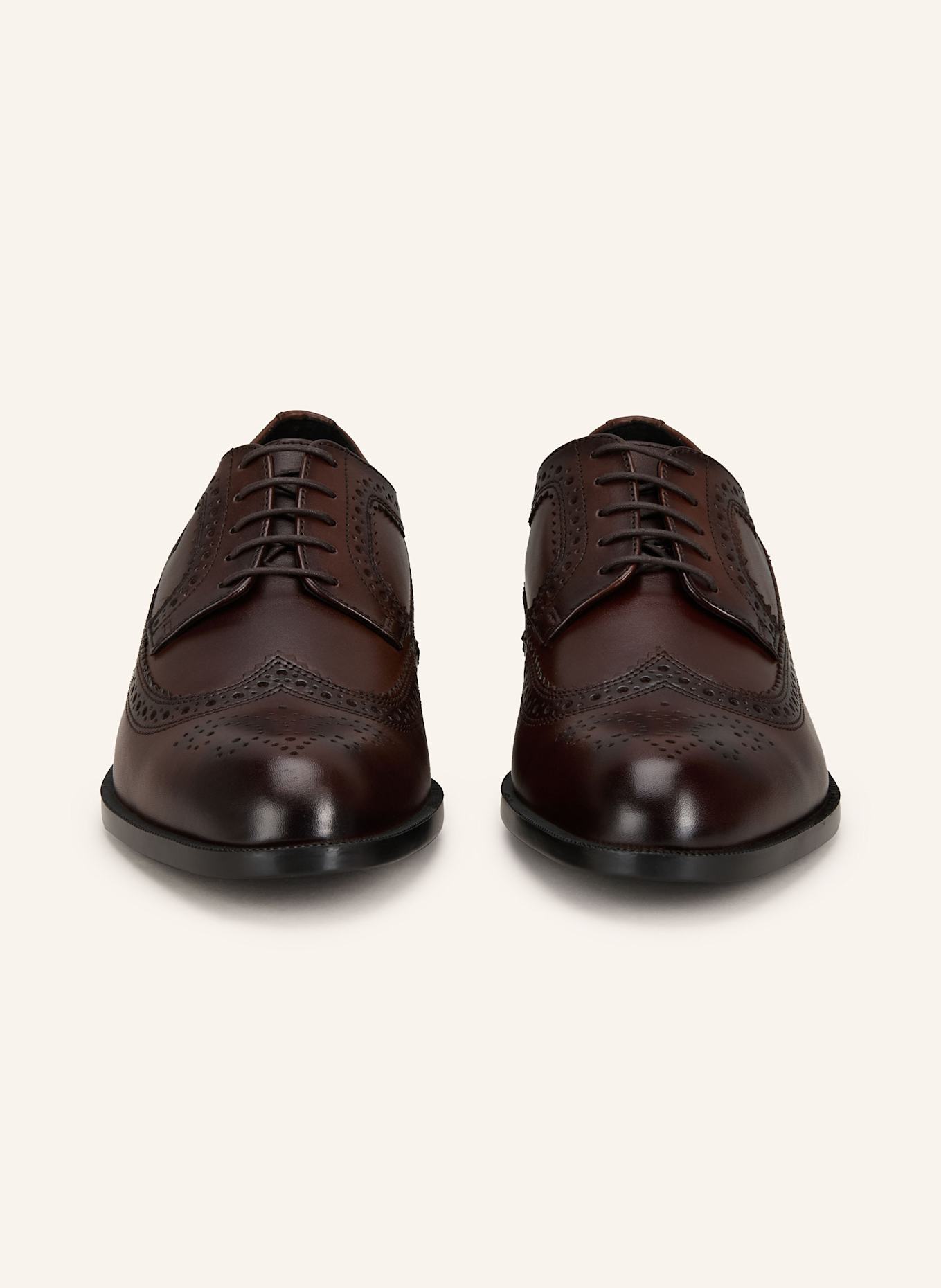 BOSS Buty sznurowane TAYIL: CIEMNOBRĄZOWY