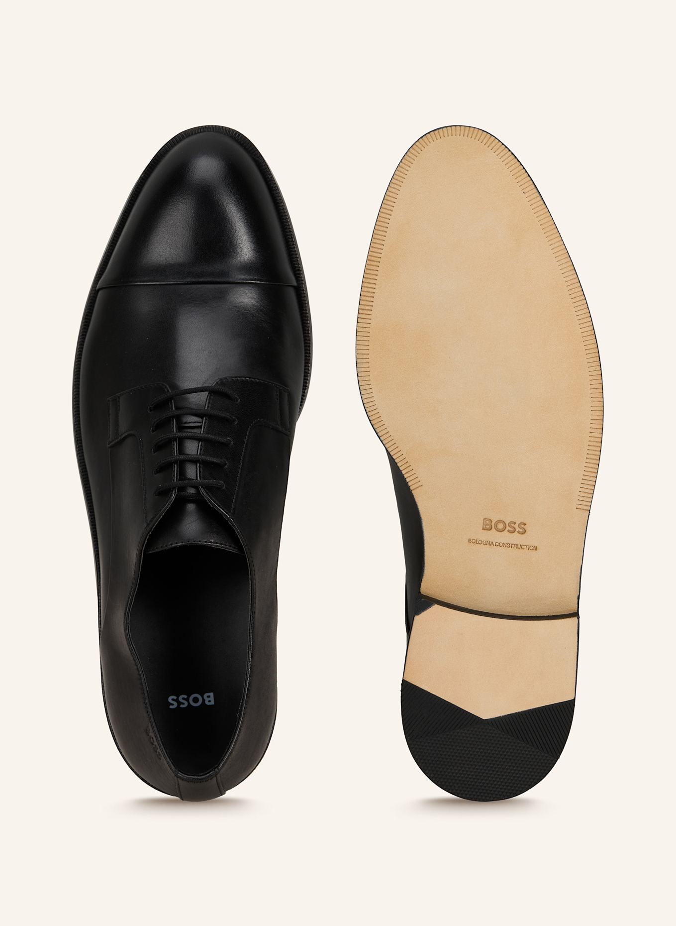 BOSS Buty sznurowane TAYIL: CZARNY