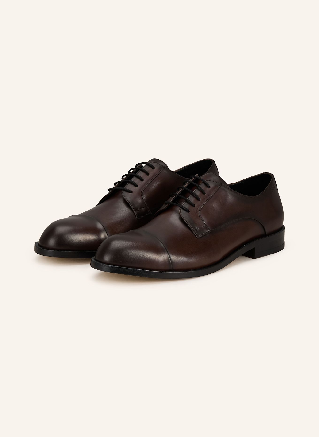 BOSS Buty sznurowane TAYIL: CIEMNOBRĄZOWY