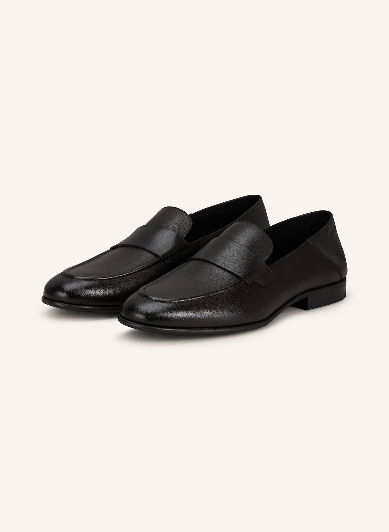 BOSS Loafer GAVRIE: DUNKELBRAUN