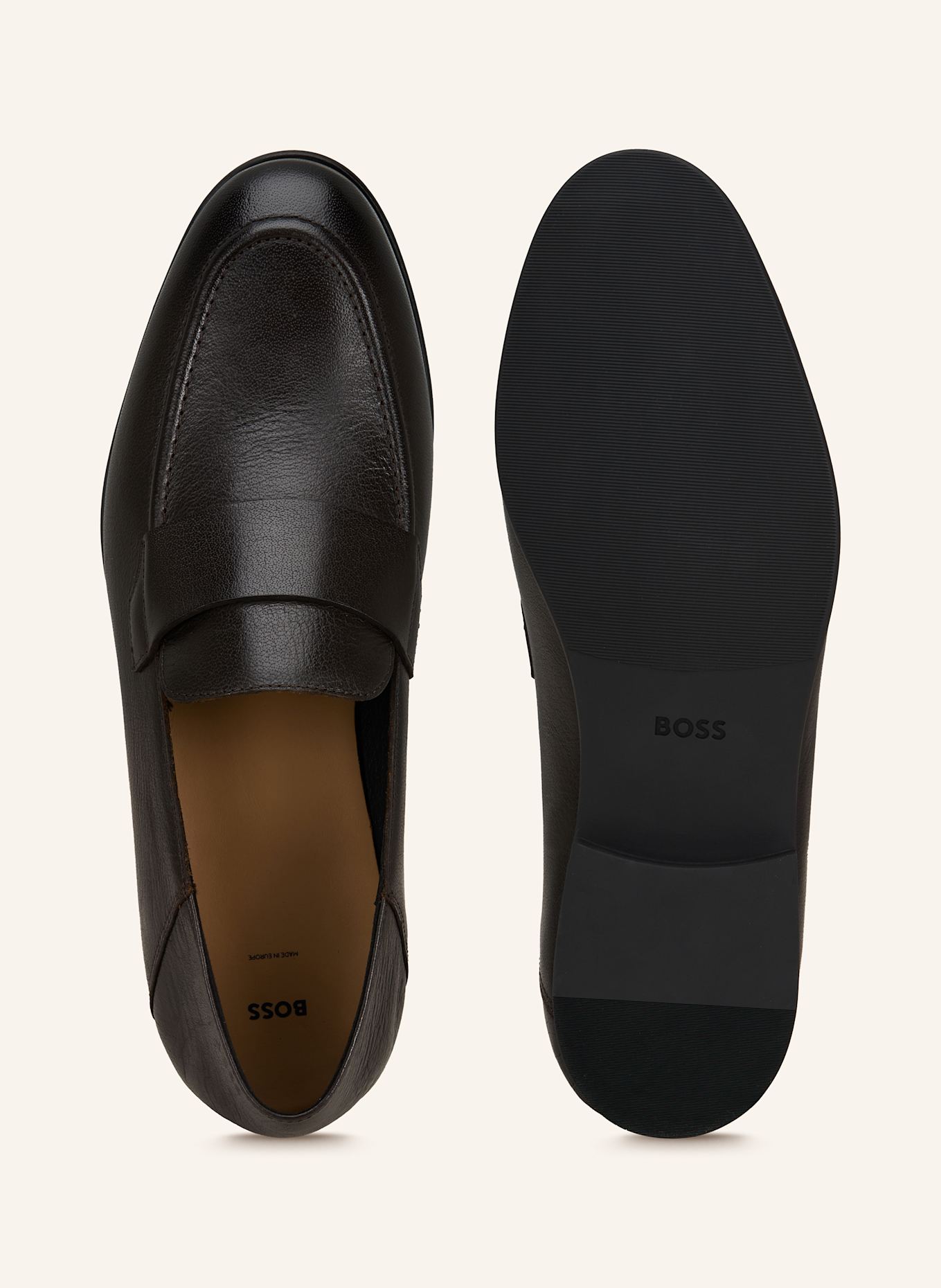 BOSS Loafer GAVRIE: DUNKELBRAUN
