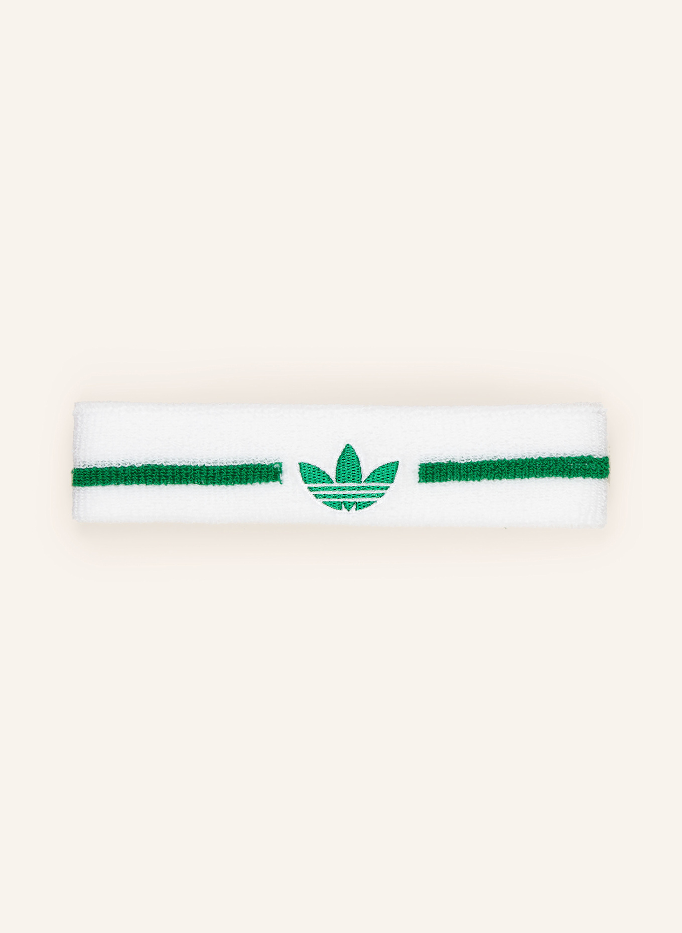 adidas Sneakersy TENNIS HEADBAND ORIGINALS: BIAŁY / ZIELONY