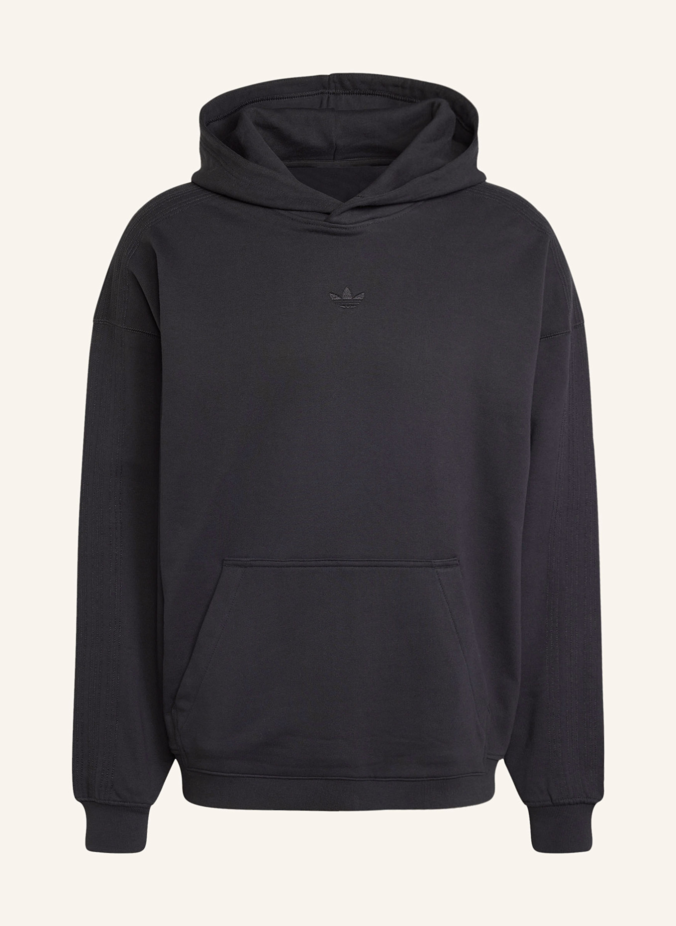 adidas Originals Mikina s kapucí PREMIUM ESSENTIALS: ČERNÁ