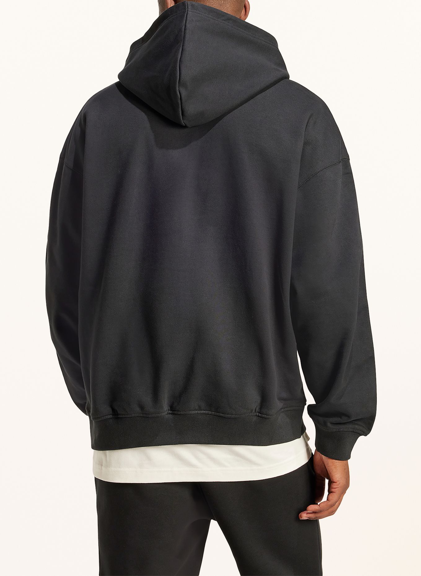 adidas Originals Mikina s kapucí PREMIUM ESSENTIALS: ČERNÁ