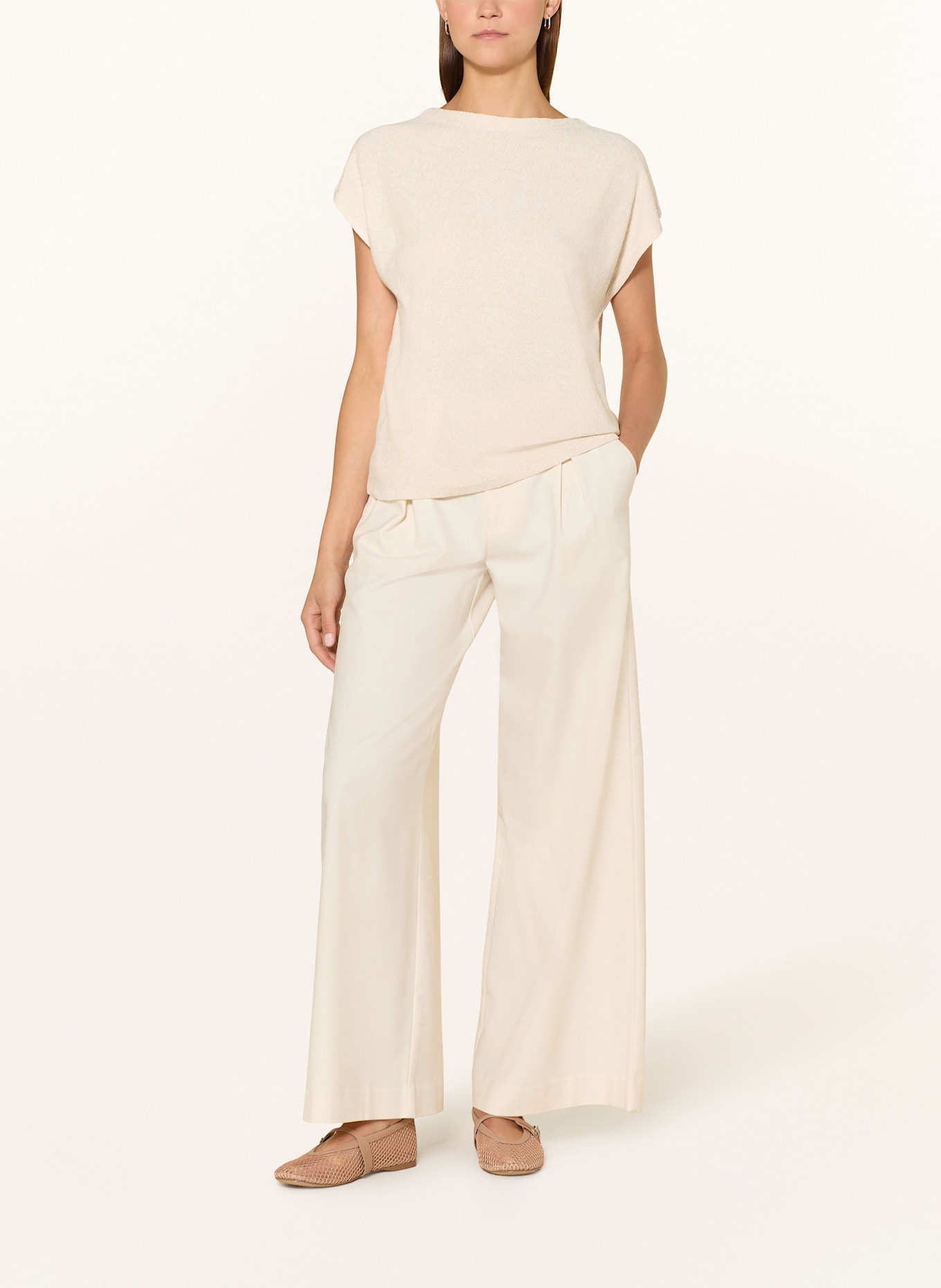 CARTOON Strickshirt: CREME