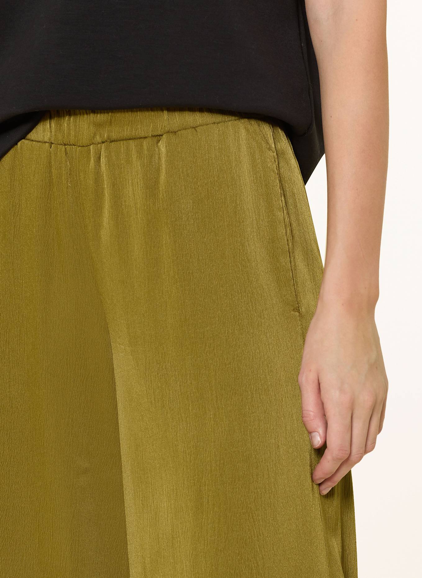 CARTOON Marlenehose: GRÜN