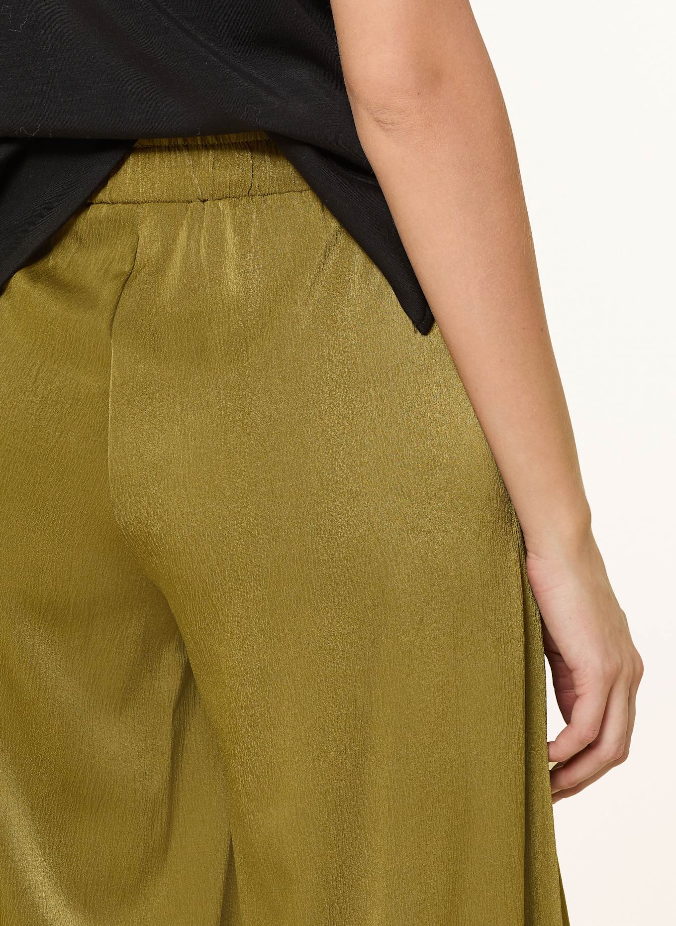 CARTOON Marlenehose: GRÜN