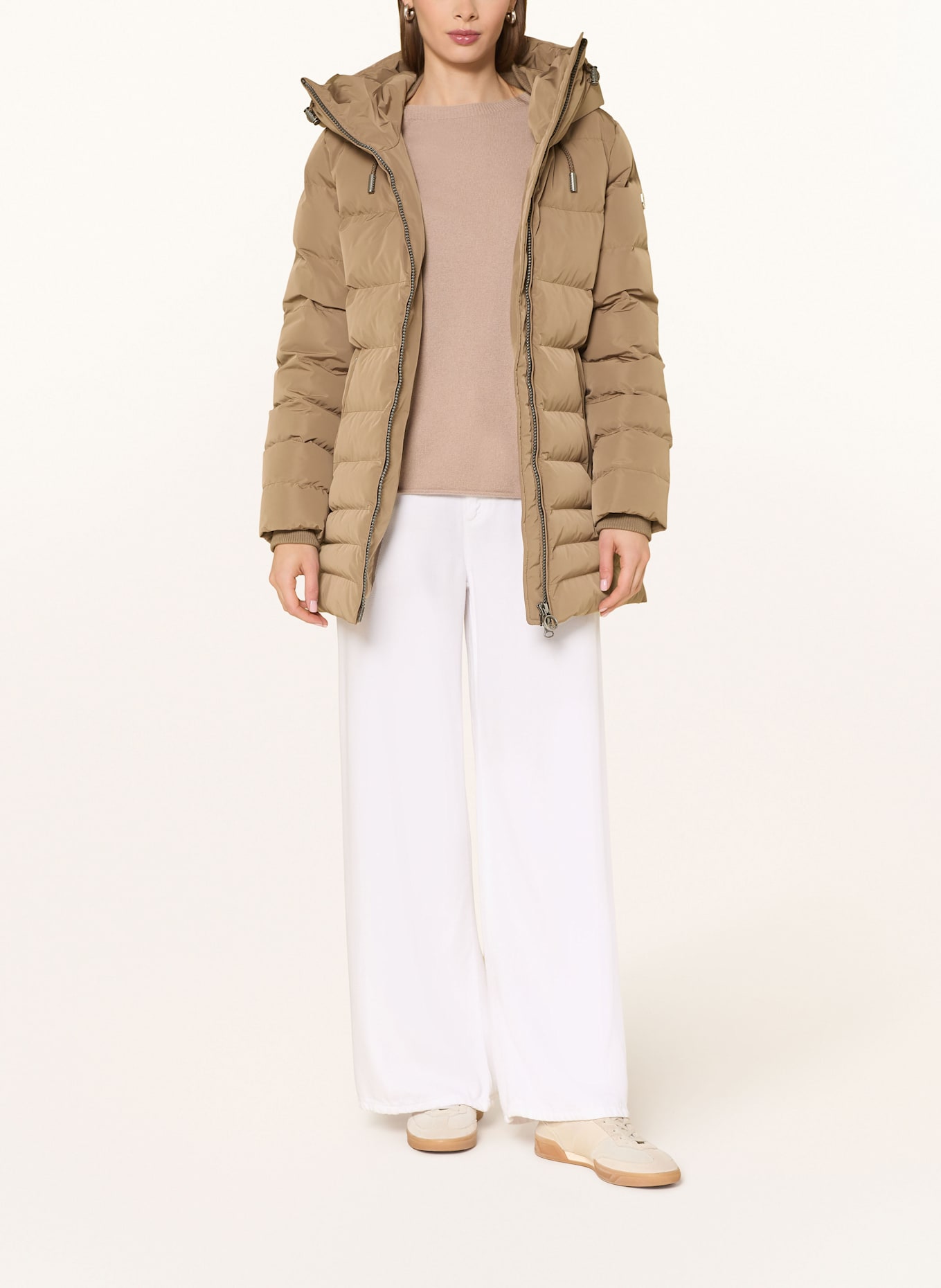 WELLENSTEYN Steppjacke CORDOBA: HELLBRAUN