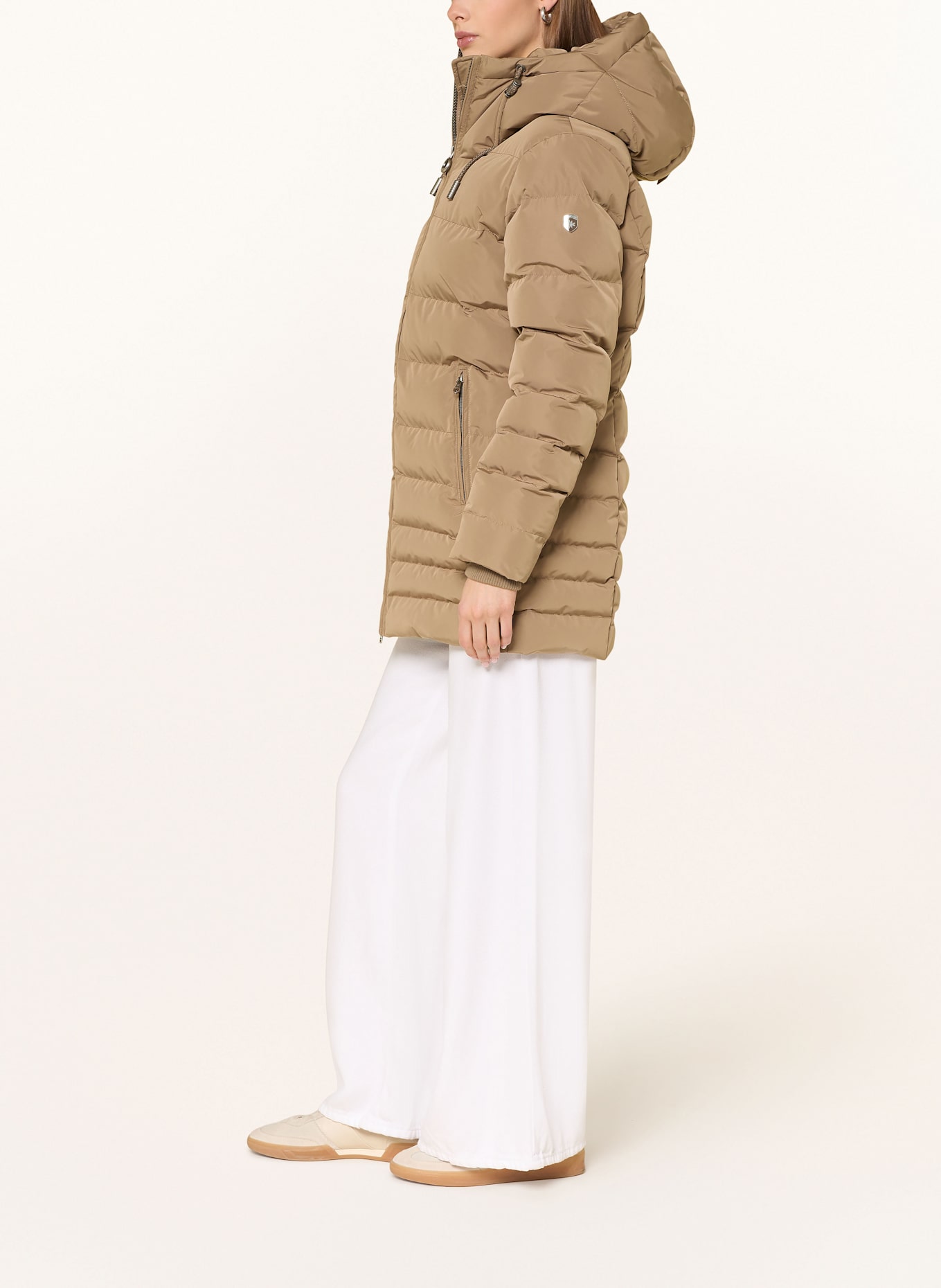 WELLENSTEYN Steppjacke CORDOBA: HELLBRAUN