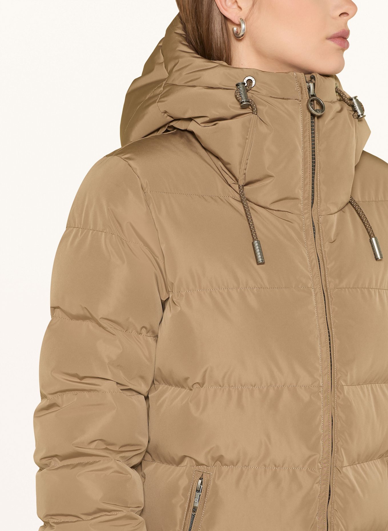 WELLENSTEYN Steppjacke CORDOBA: HELLBRAUN