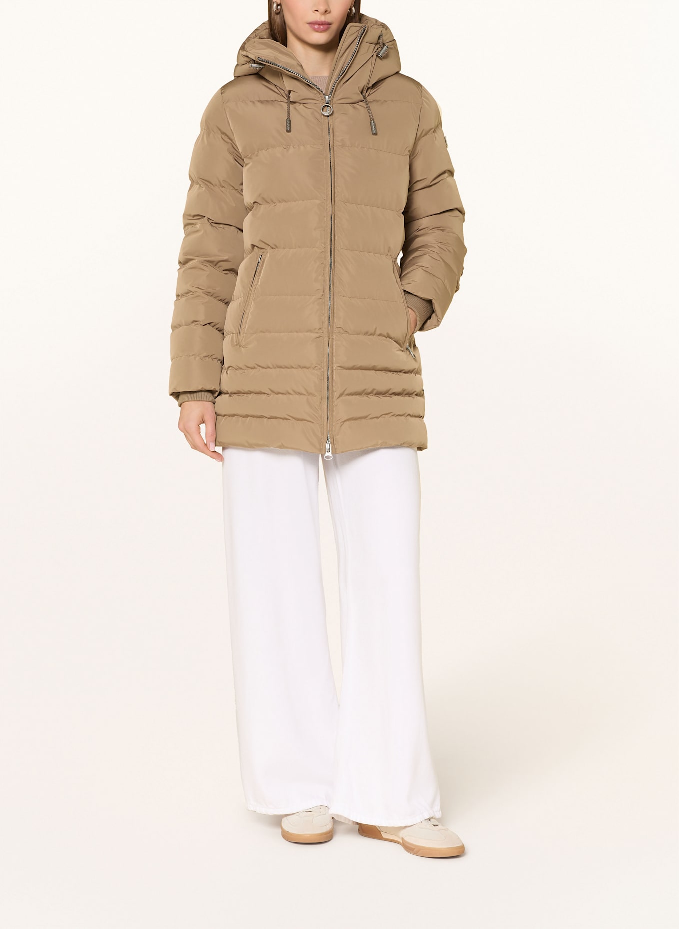 WELLENSTEYN Steppjacke CORDOBA: HELLBRAUN