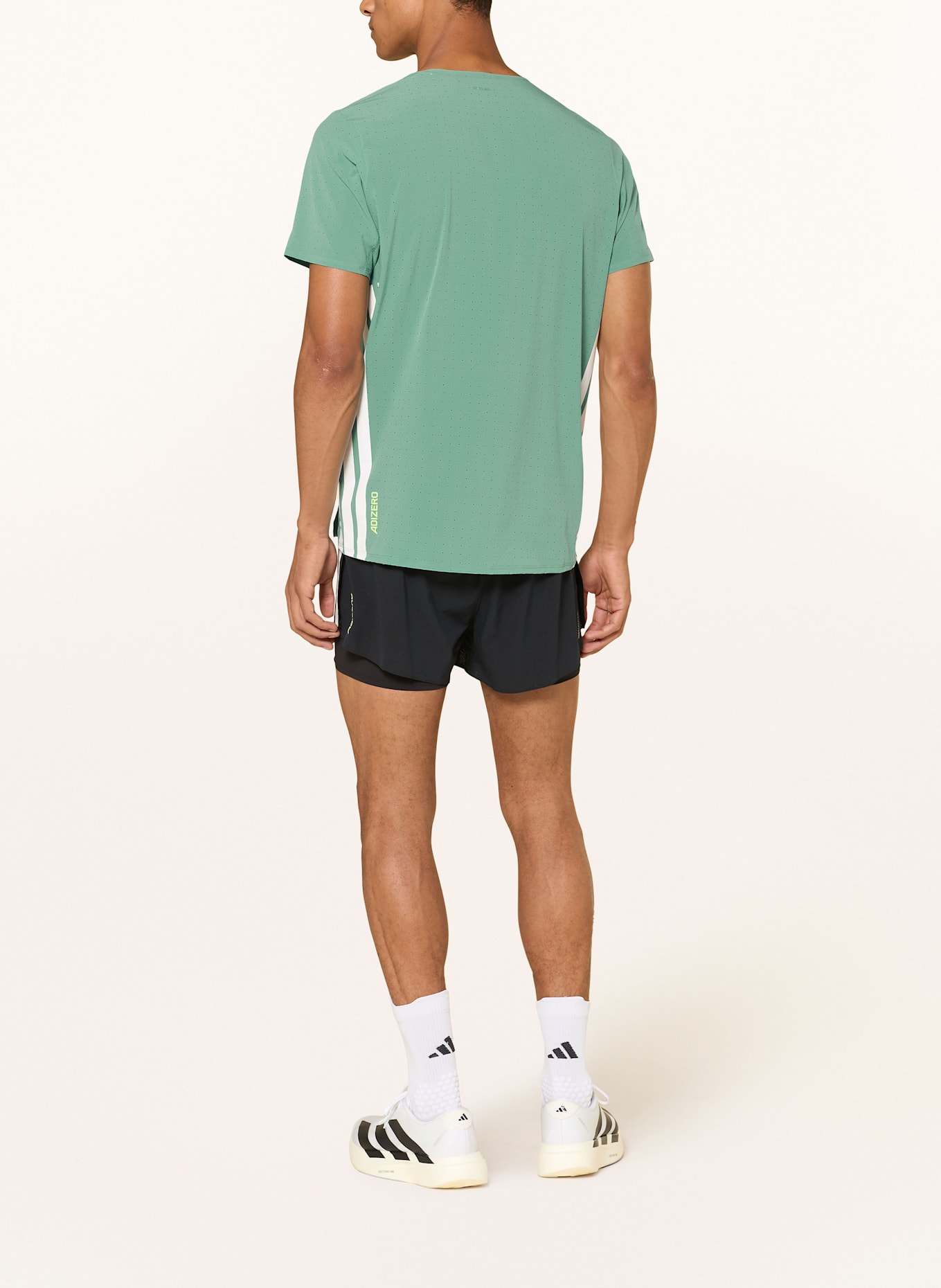 adidas Laufshirt ADIZERO: TÜRKIS