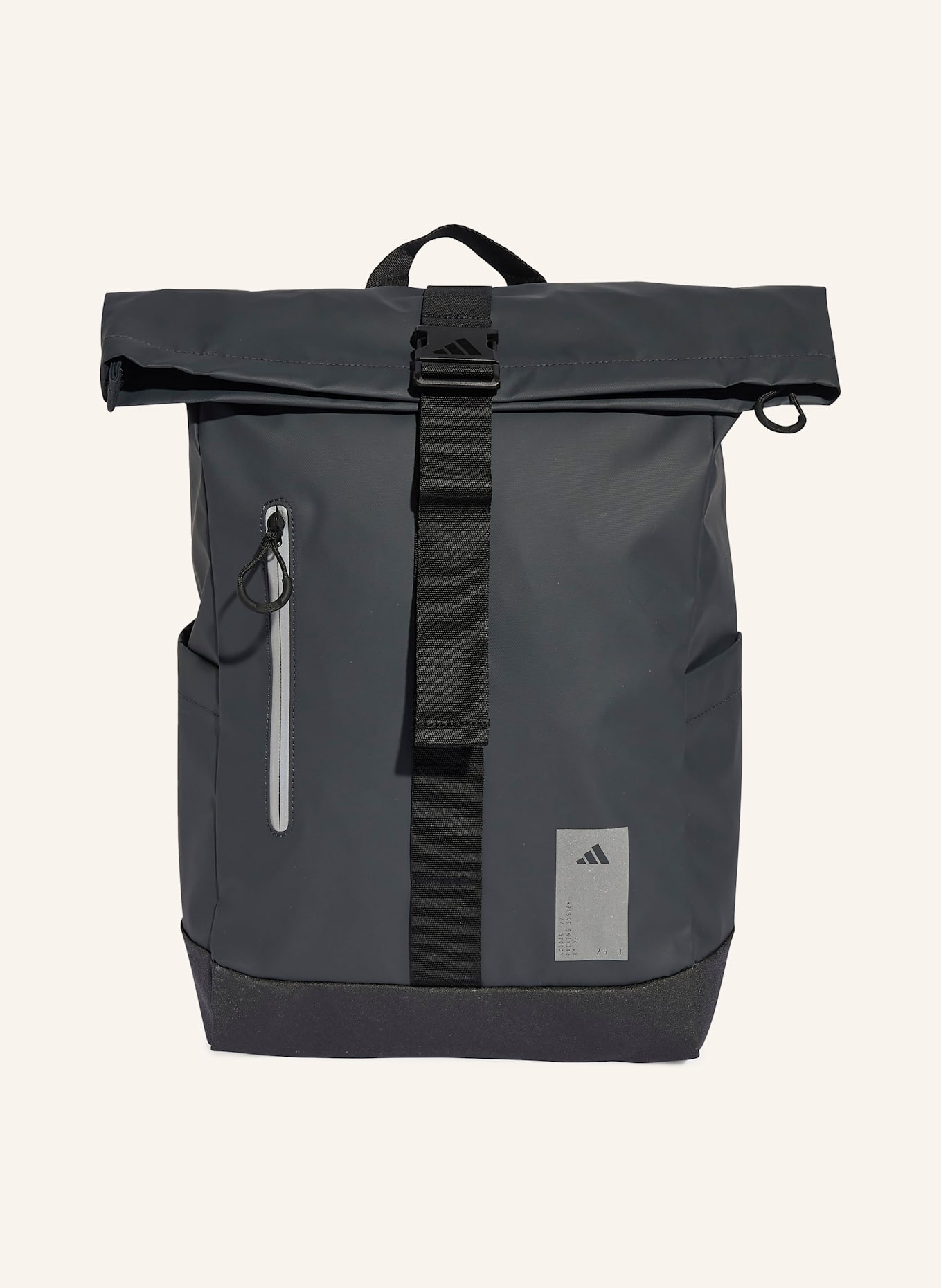 adidas Backpack ADIDAS HYBRID BACKPACK 26.5 l with laptop compartment: DARK GRAY/ BLACK/ WHITE