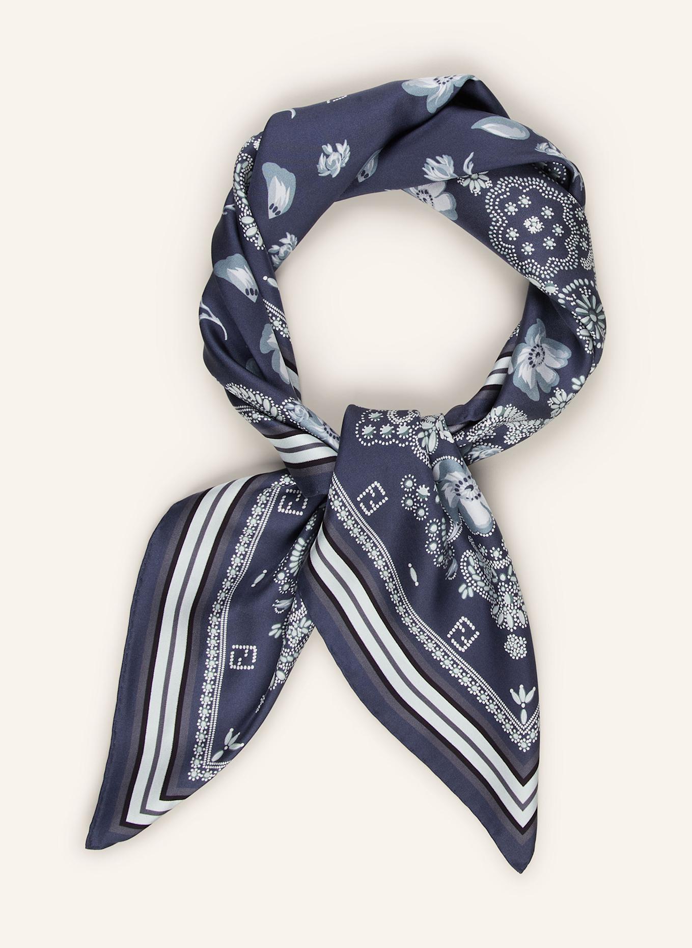 スカーフ FENDI Woman Neck scarf Gnawed Blue FXT069 AUM1 F0RU7 FF Shawl Wool Blue | Fendi