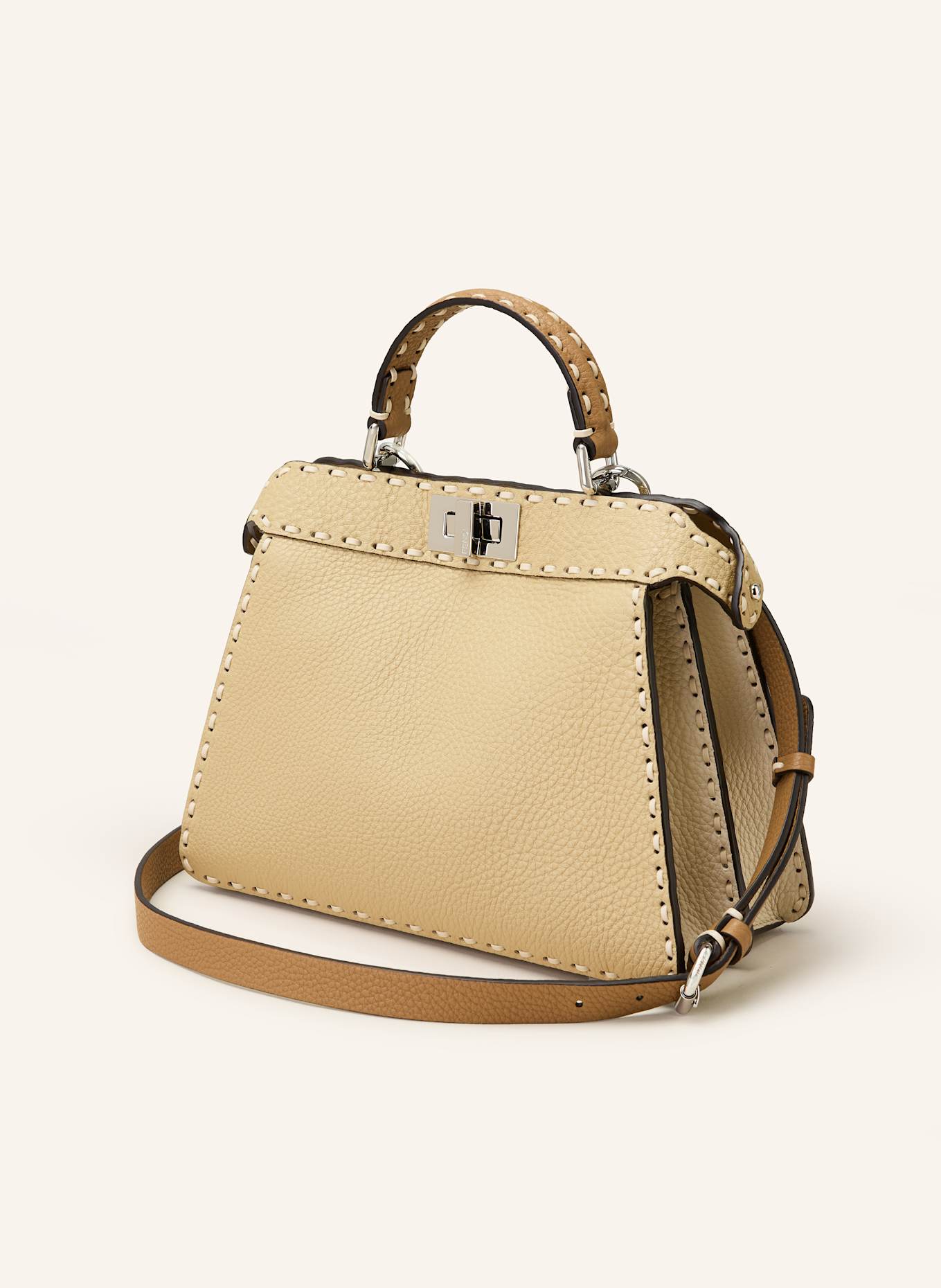 FENDI Handtasche PEEKABOO ISEEU: BEIGE