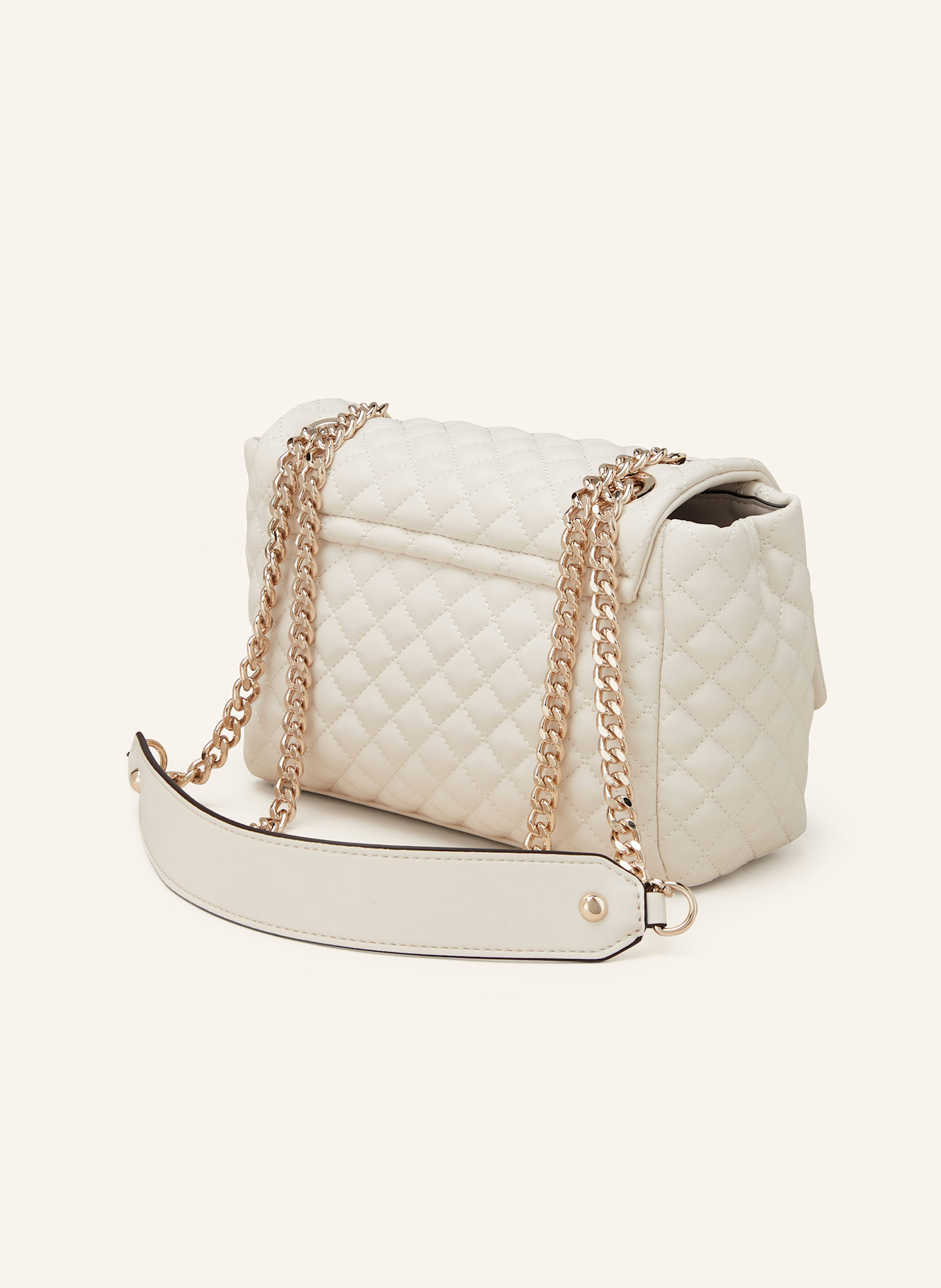 GUESS Umhängetasche EVERLEE: CREME