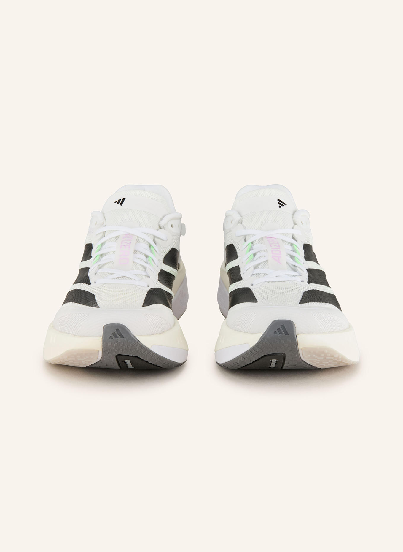 adidas Adizero Boston 13 EQT Schuh: ECRU/ SCHWARZ