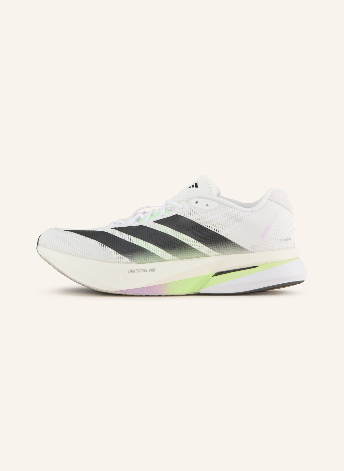 adidas Adizero Boston 13 EQT Schuh: ECRU/ SCHWARZ