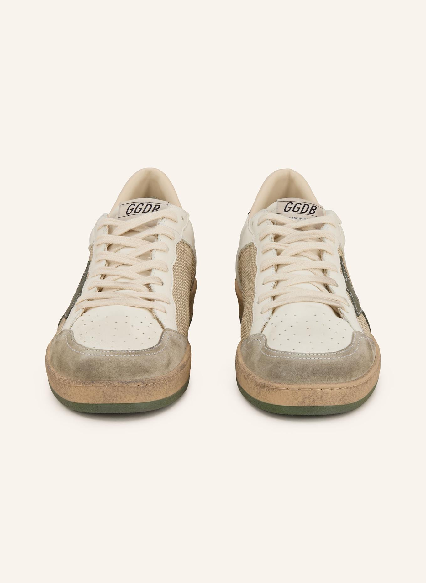 GOLDEN GOOSE Sneaker BALL STAR: BEIGE/ ECRU/ GRAU
