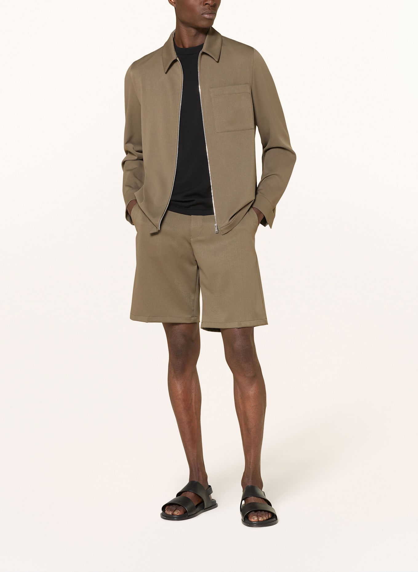 DRYKORN Chinoshorts YASAN Regular Fit: KHAKI