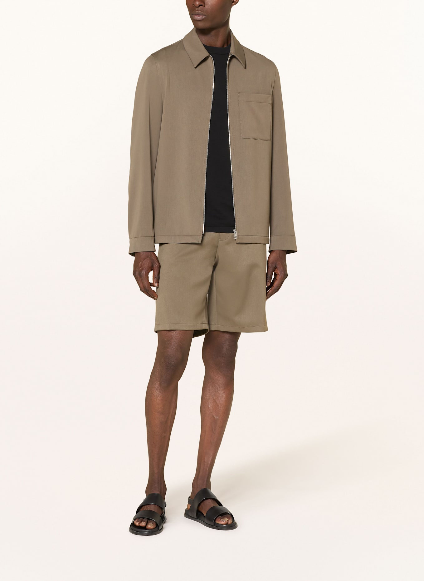 DRYKORN Overjacket NIKANO: KHAKI