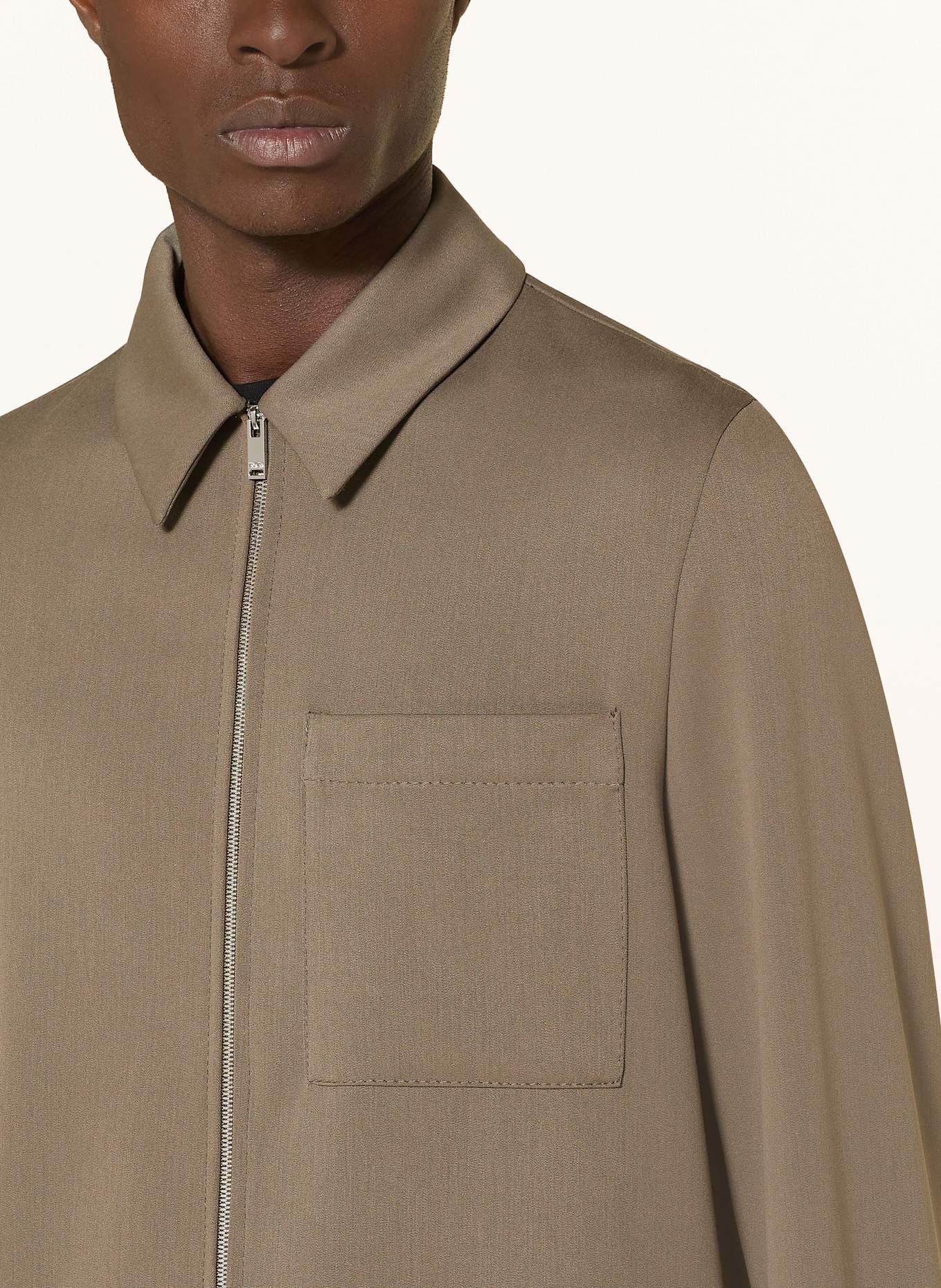 DRYKORN Overjacket NIKANO: KHAKI