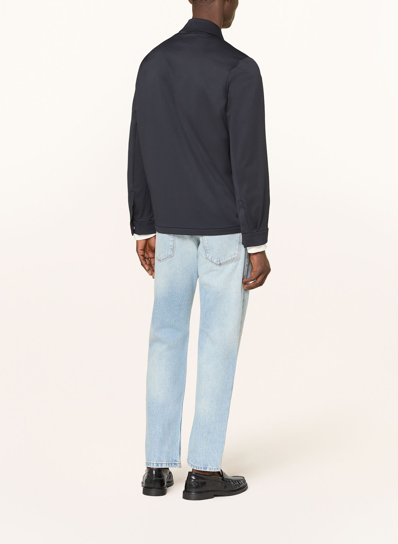 DRYKORN Overjacket NIKANO: DUNKELBLAU