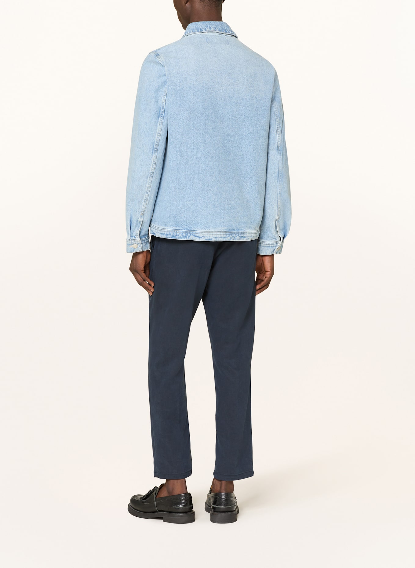 DRYKORN Jeans-Overjacket NIKANO: HELLBLAU