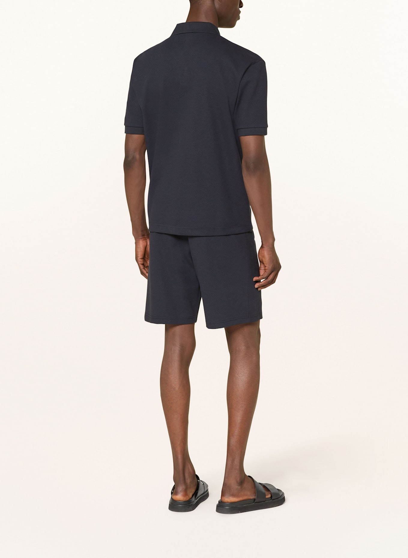 DRYKORN Piqué-Poloshirt ACAYO Relaxed Fit: DUNKELBLAU