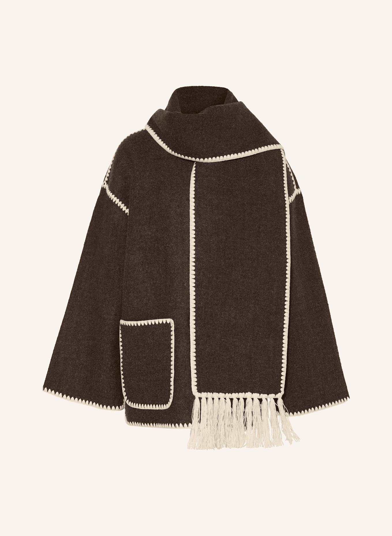 TOTEME Cabanjacke: BRAUN