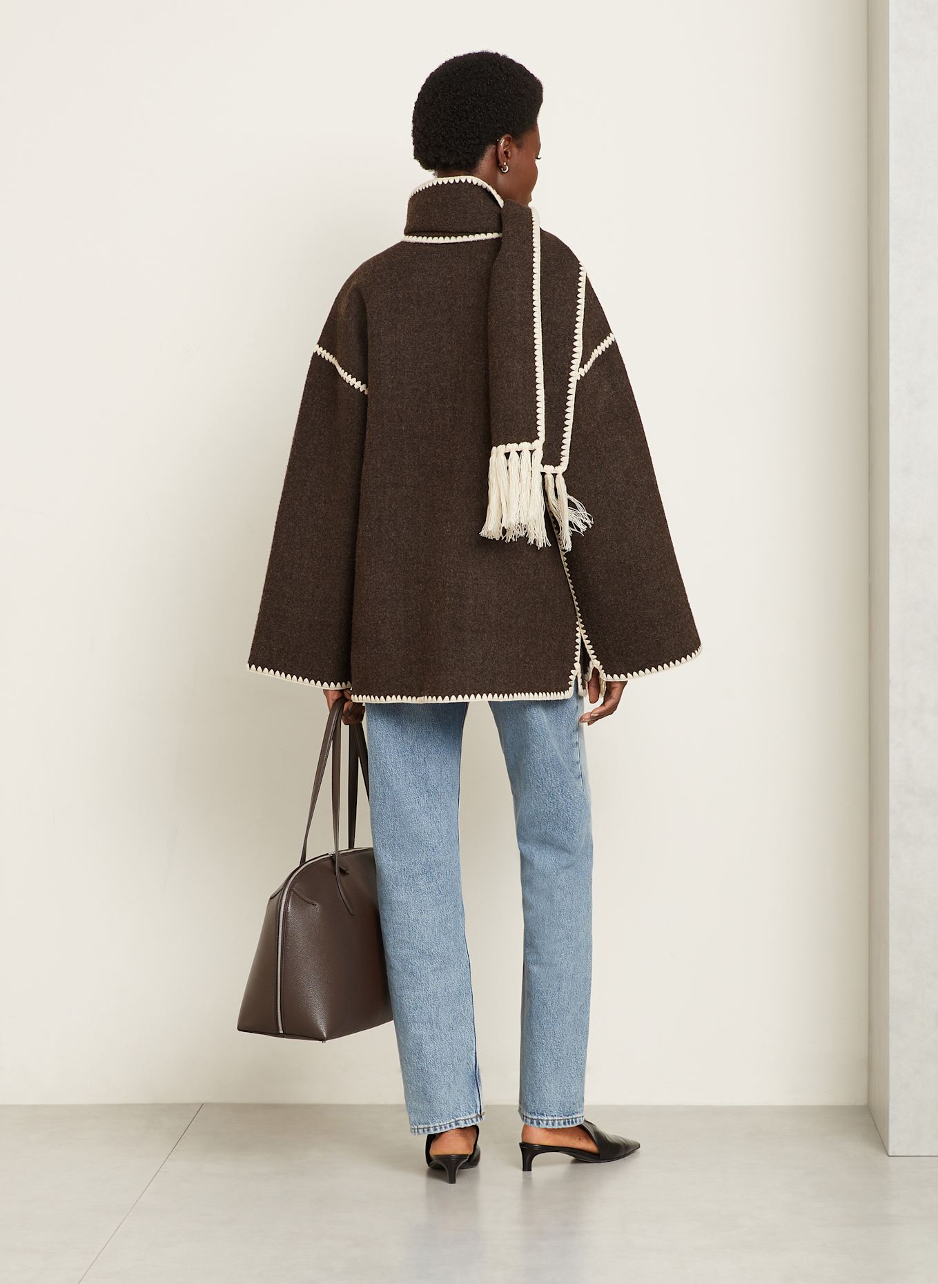 TOTEME Cabanjacke: BRAUN