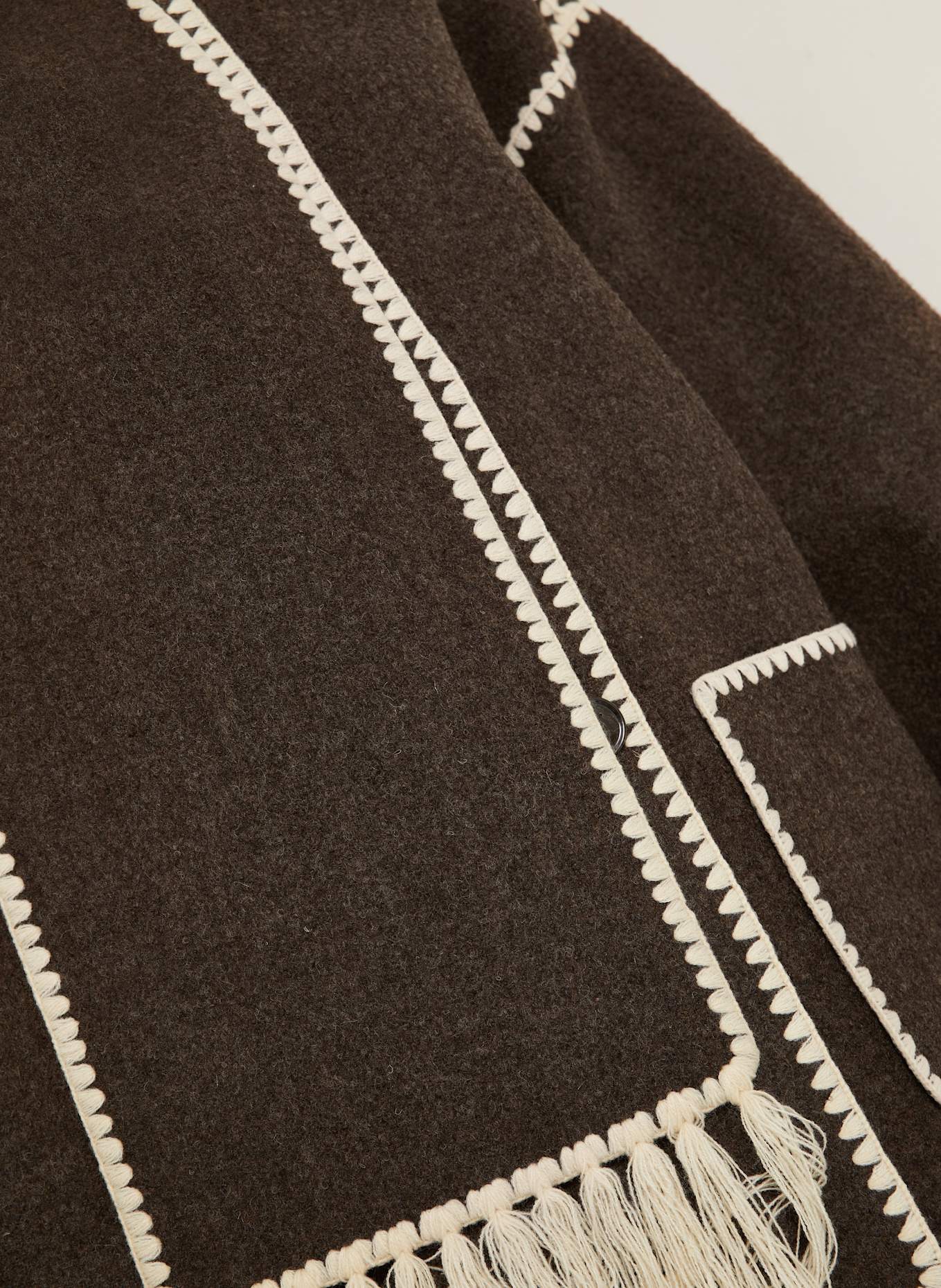 TOTEME Cabanjacke: BRAUN