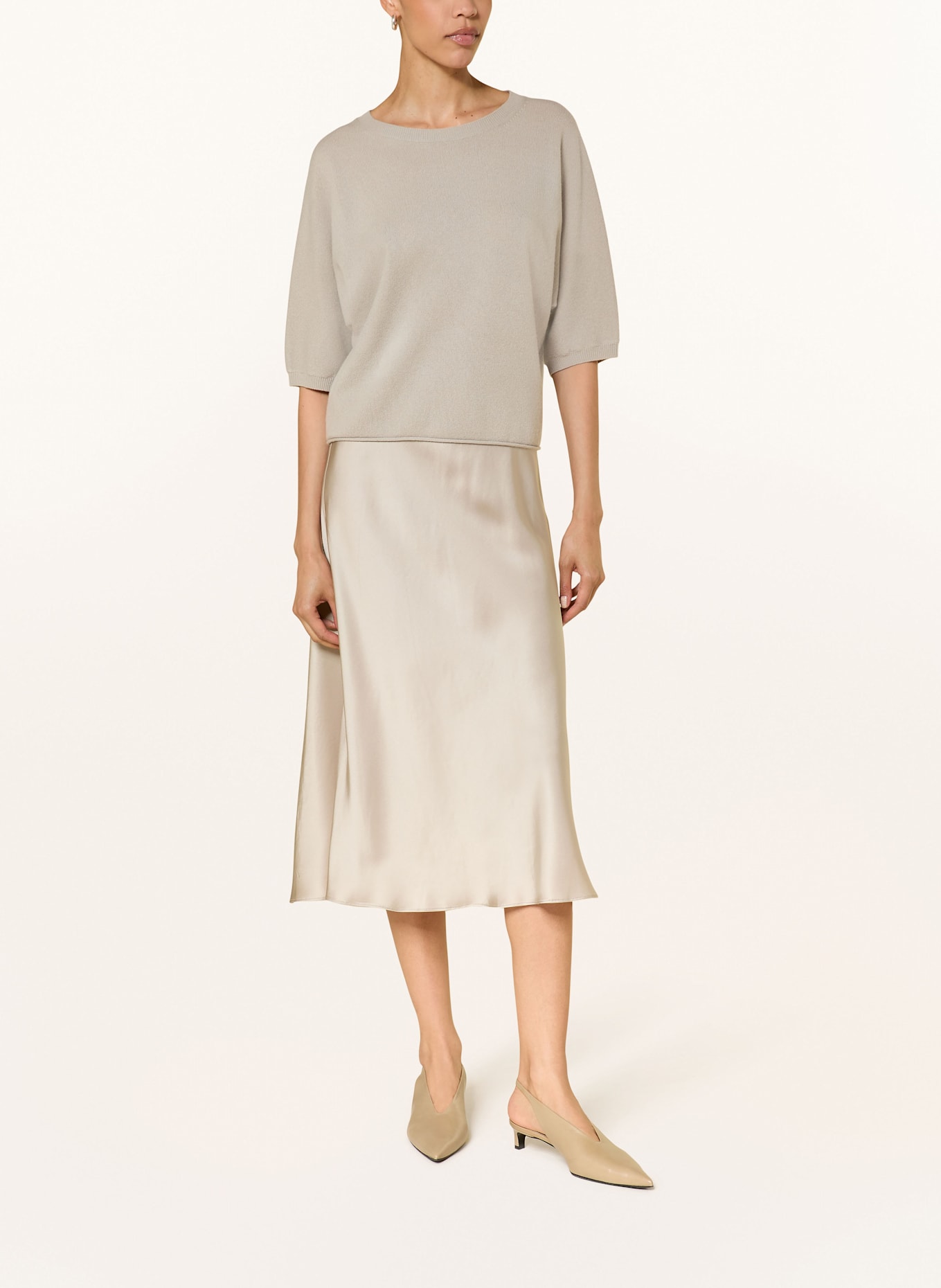 LUISA CERANO Pullover: HELLGRAU